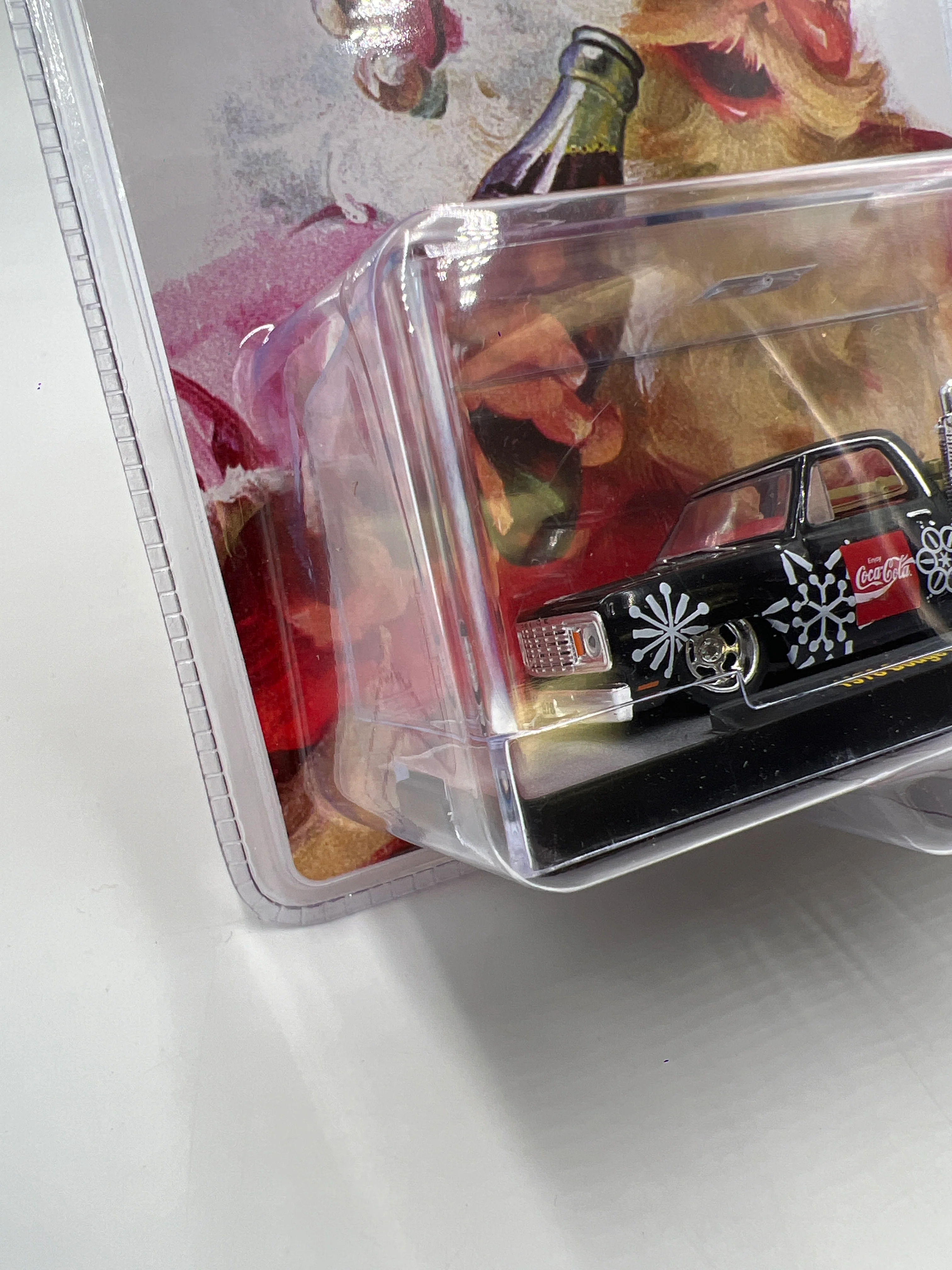 2024 M2 Machines Holiday Coca Cola 1978 Dodge Adventurer 150 Black SK09 201C - Image 5
