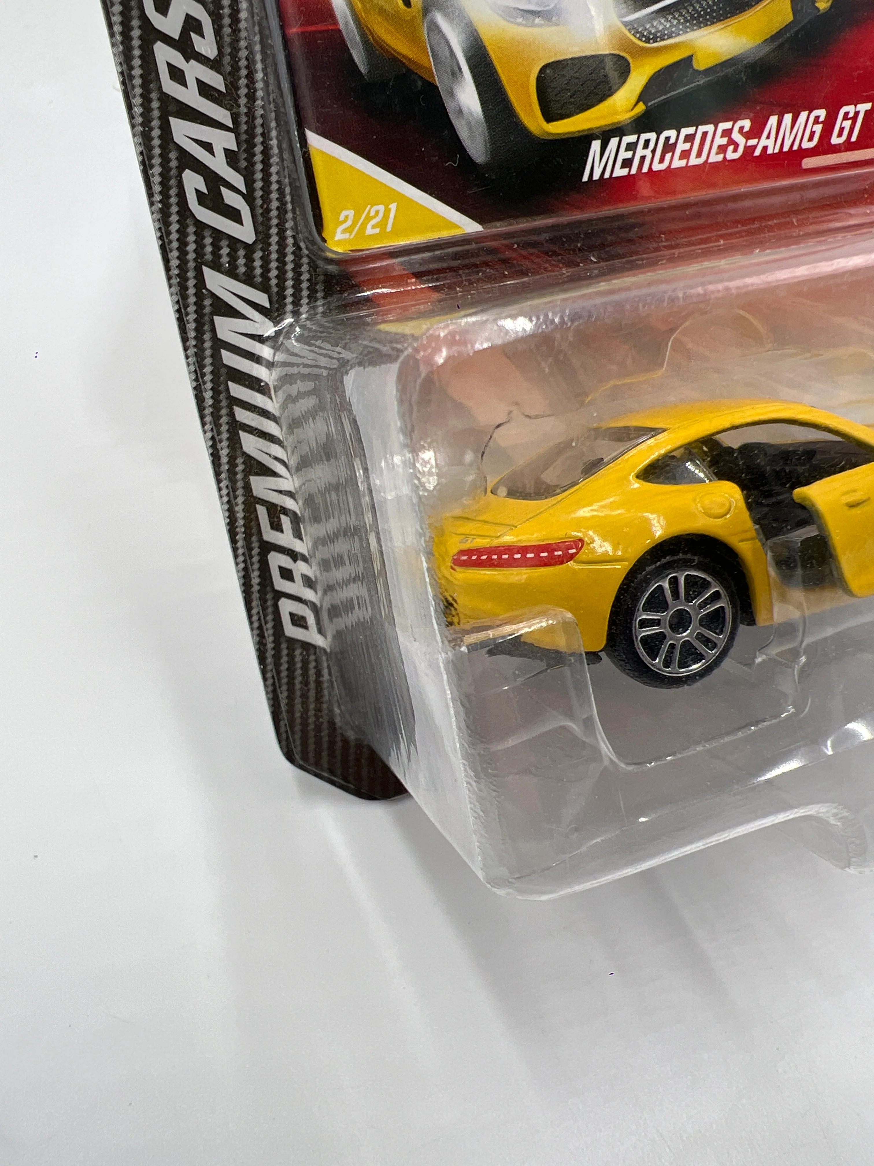 Majorette Premium Cars Series #2 Mercedes-AMG GT Yellow 110G - Image 5