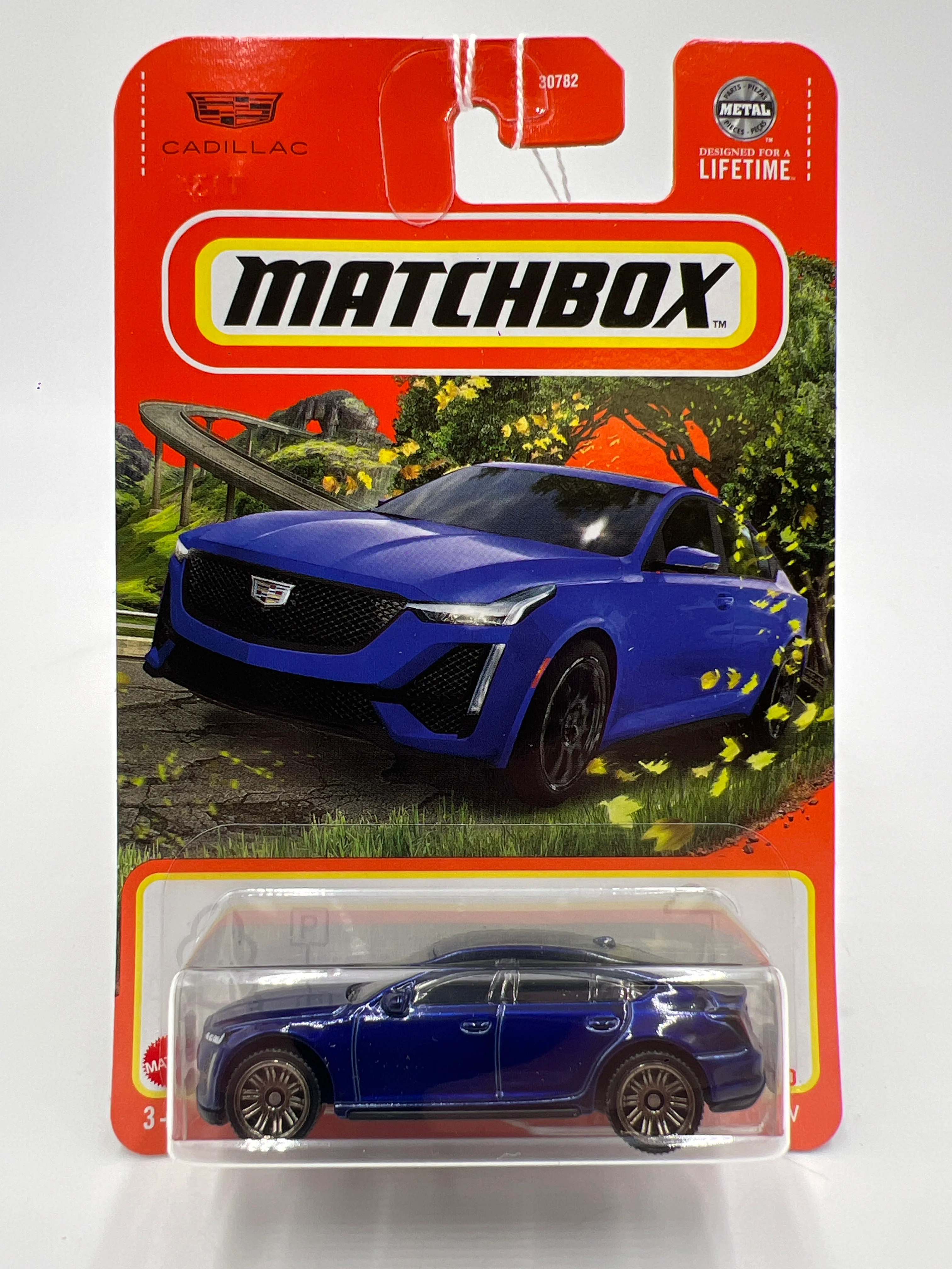 2024 Matchbox #37 2021 Cadillac CT5-V Blue 212H - Image 2