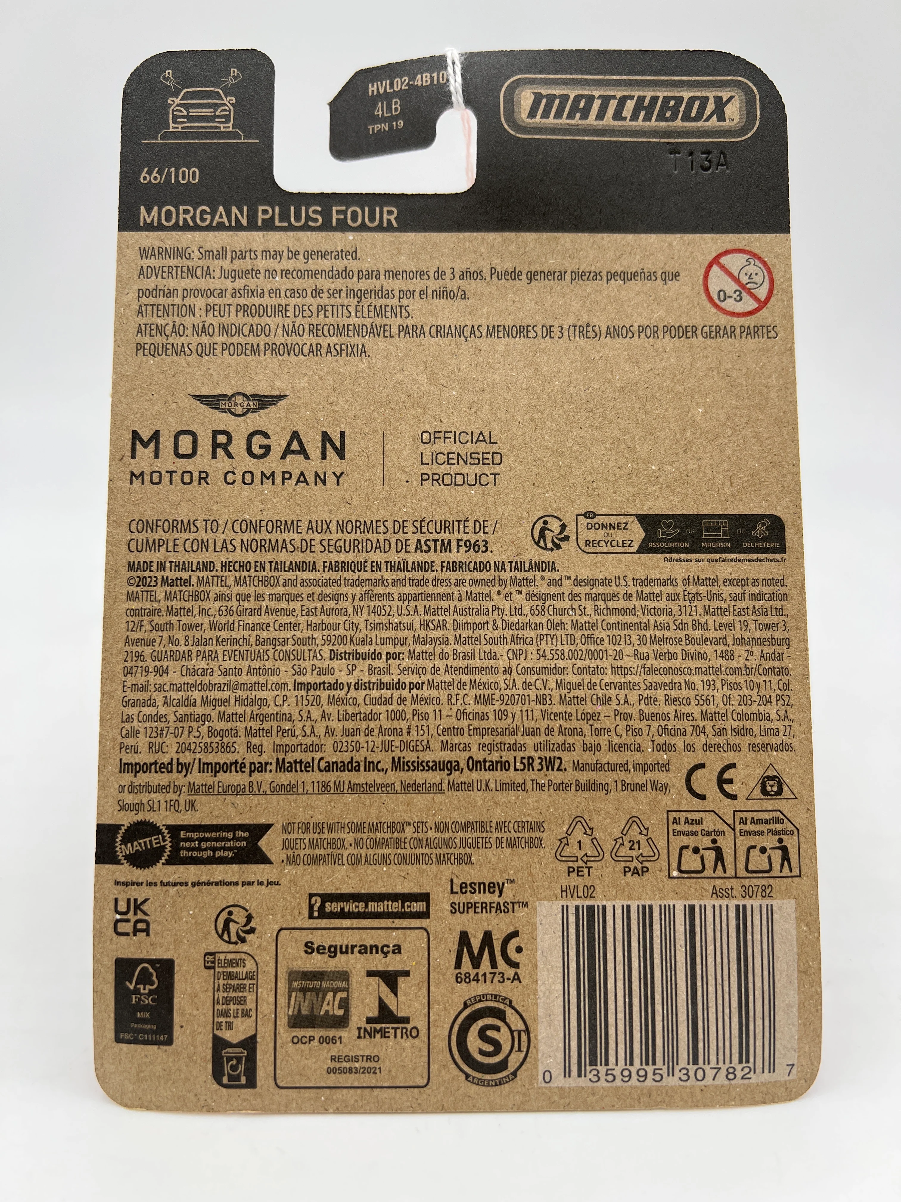 2024 Matchbox #66 Morgan Plus Four 212F - Image 6