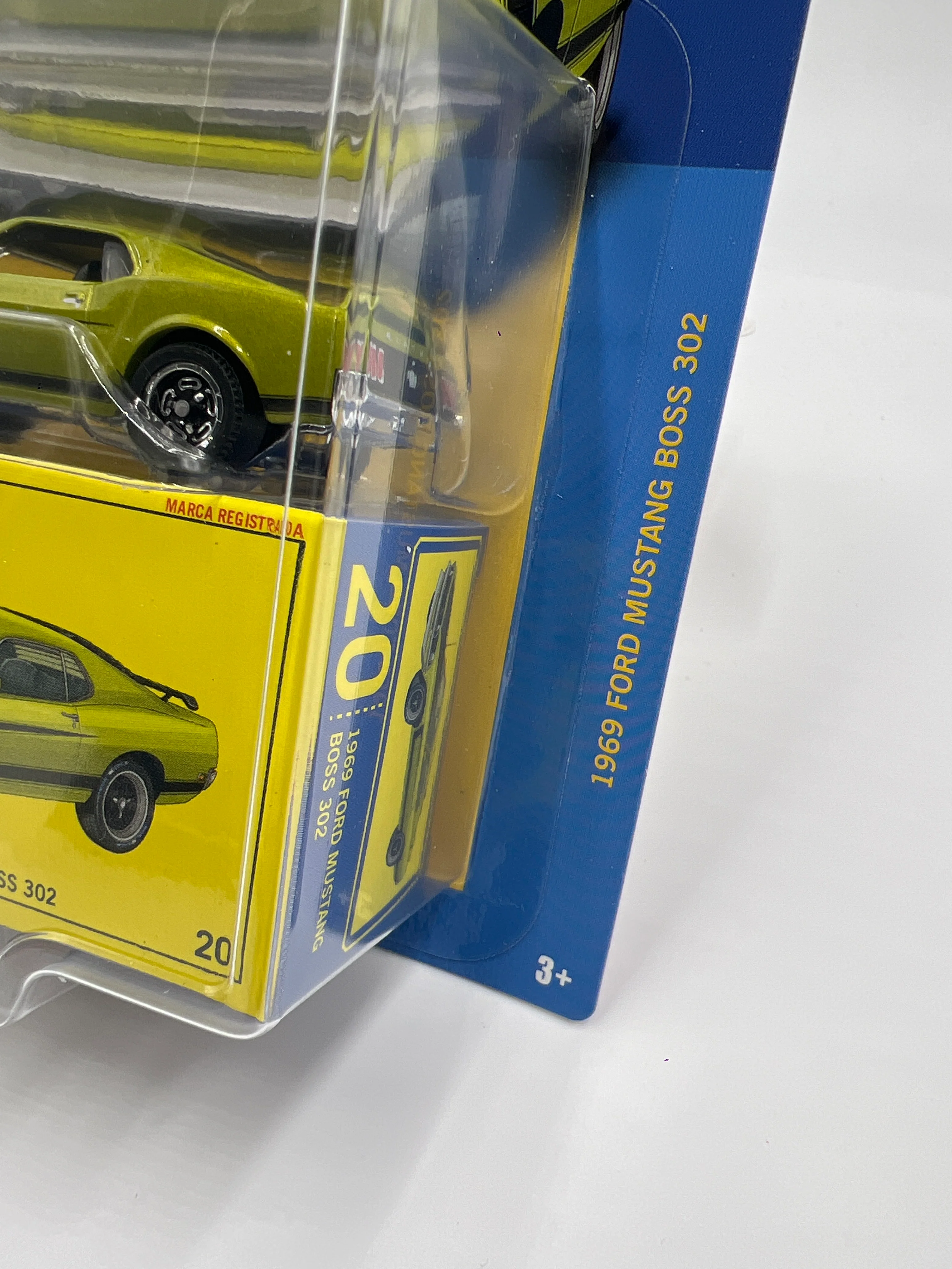 2024 Matchbox Collectors #20 1969 Ford Mustang Boss 302 Green 168C - Image 4