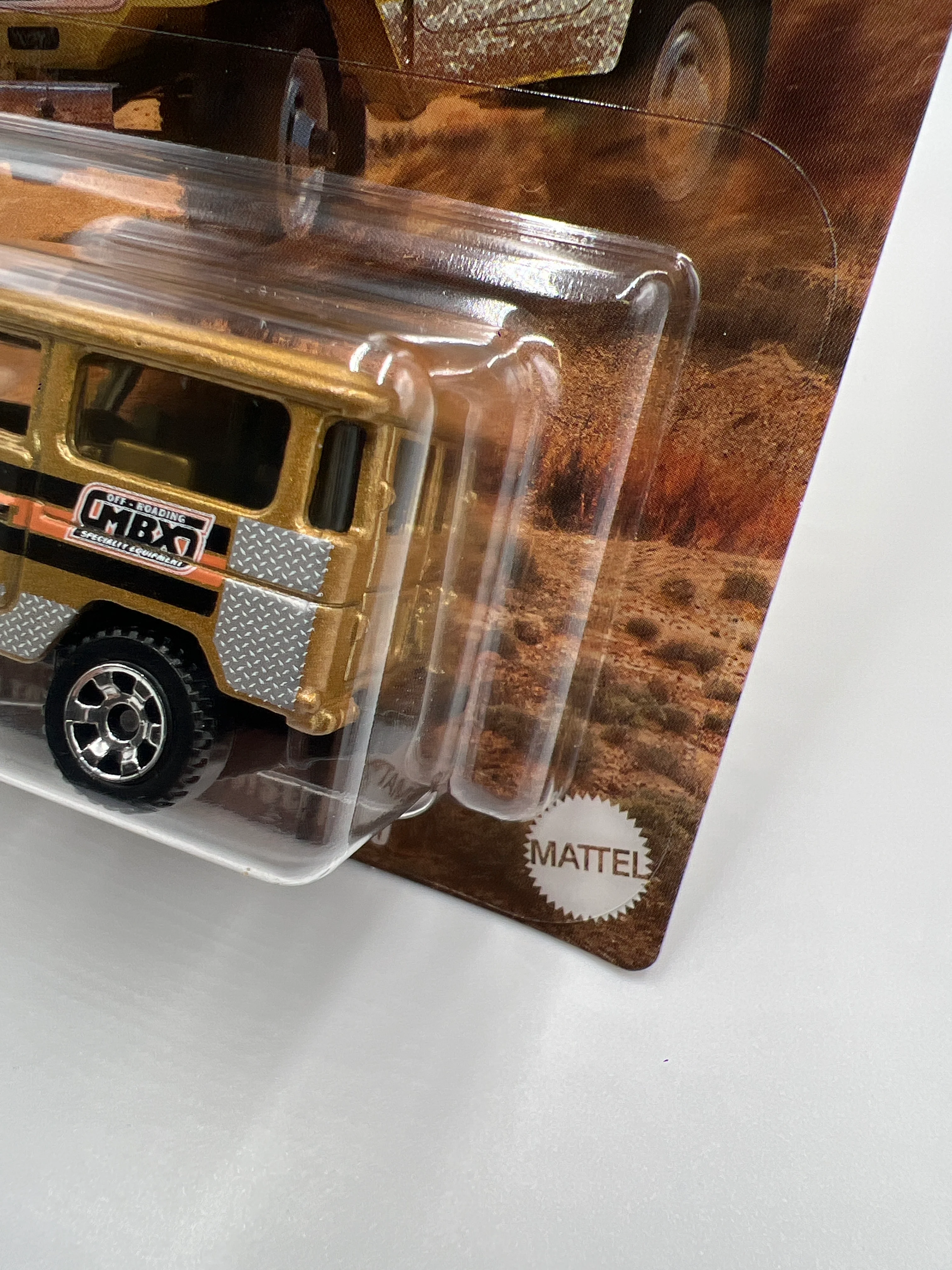 2024 Matchbox Off Road Rally #5 1968 Toyota Land Cruiser FJ40 Gold Z3 - Image 4