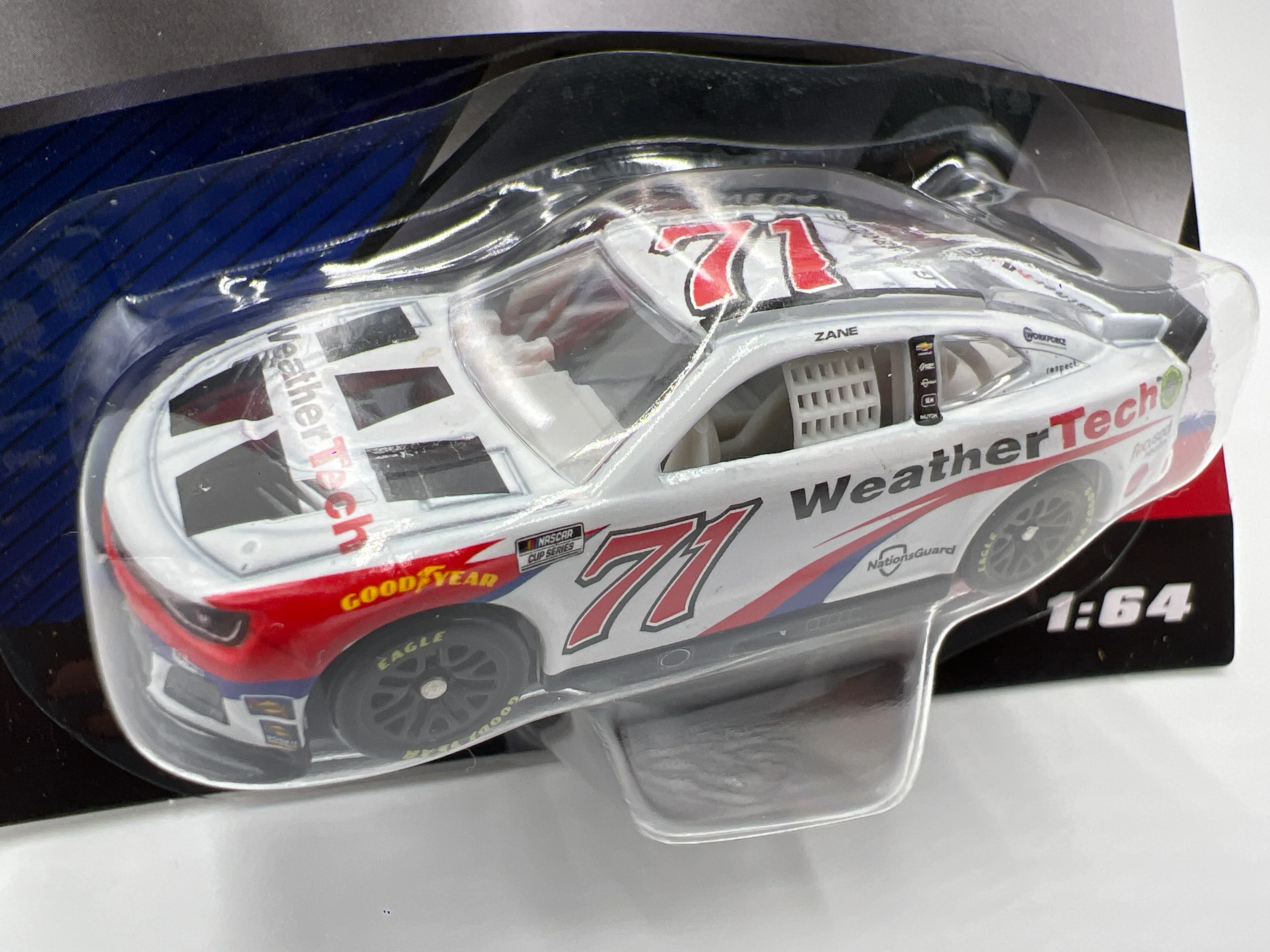2024 Nascar Authentics Wave 4 #71 Zane Smith White SR - Image 3
