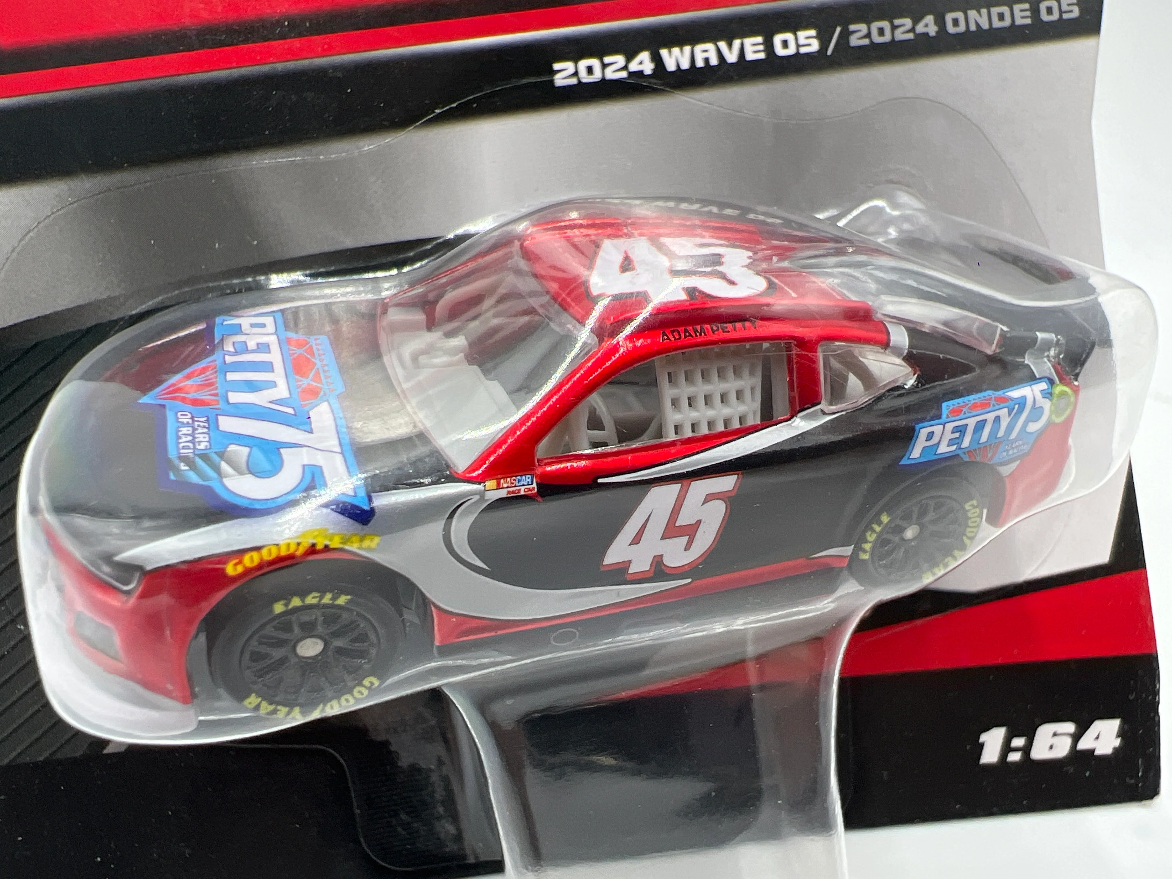 2024 Nascar Authentics Wave 5 #45 Liquid Color Chase Adam Petty 75 Years Of Racing SR - Image 2