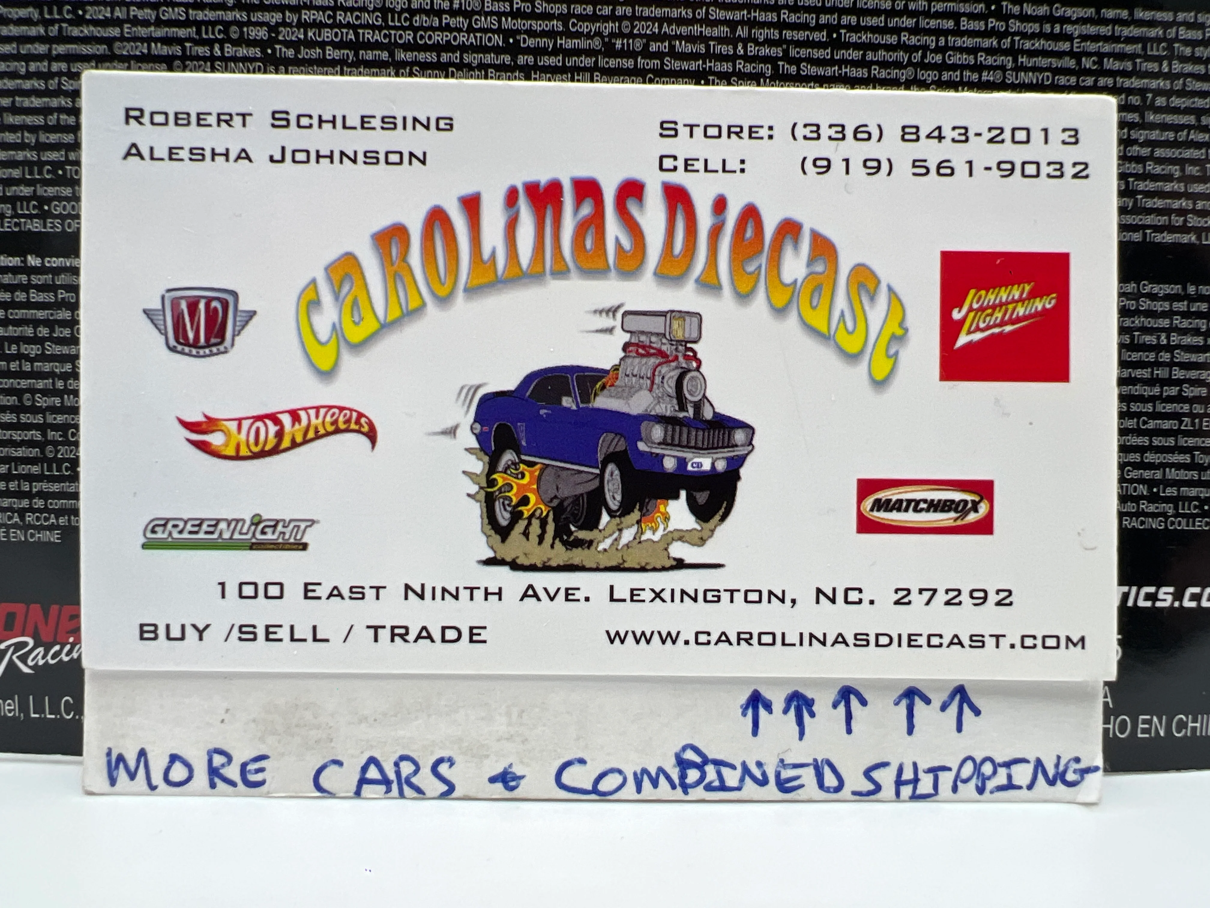 2024 Nascar Authentics Wave 7 #43 Erik Jones White SR - Image 8