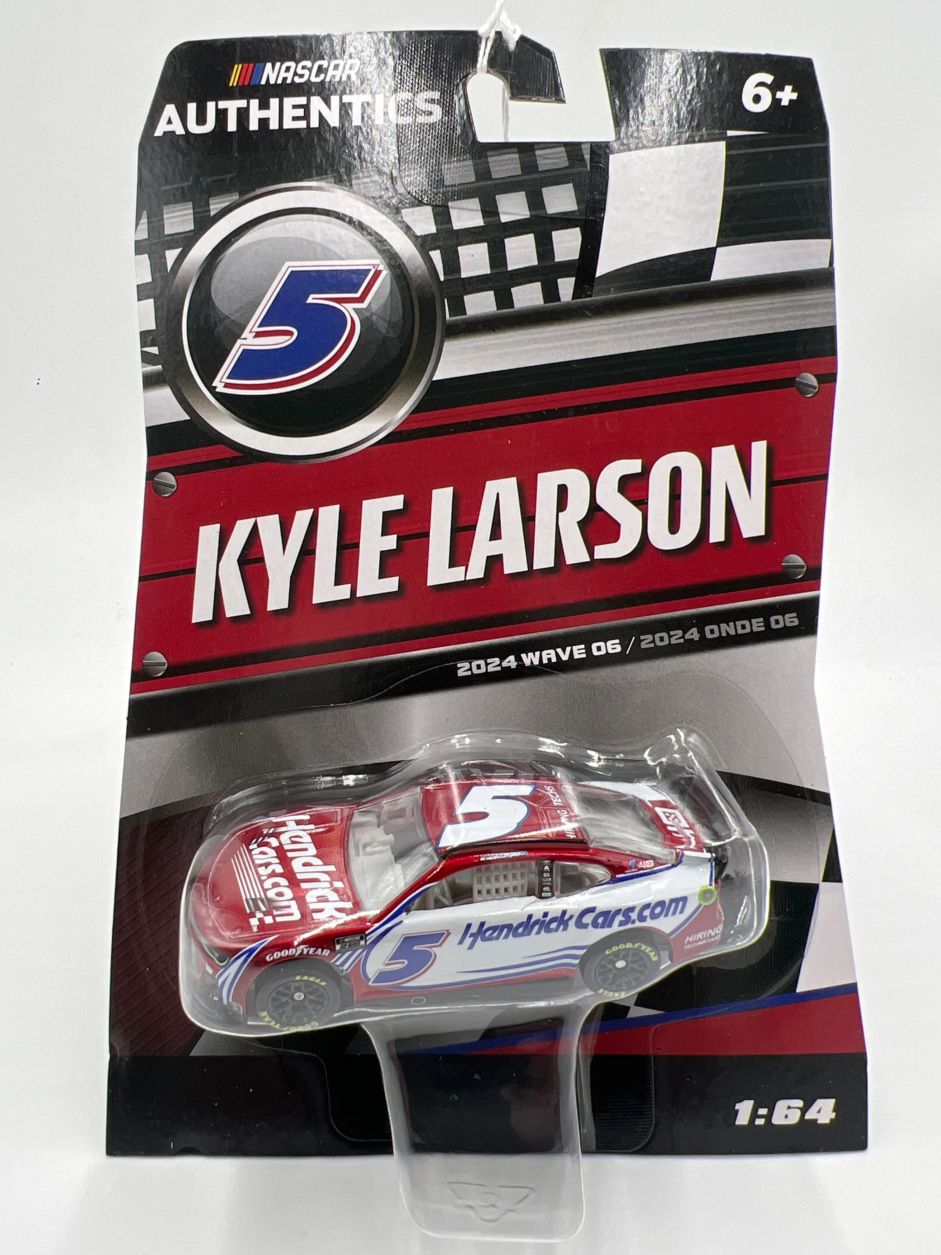 2024 Nascar Authentics Wave 6 #5 Kyle Larson Red/White SR - Image 2