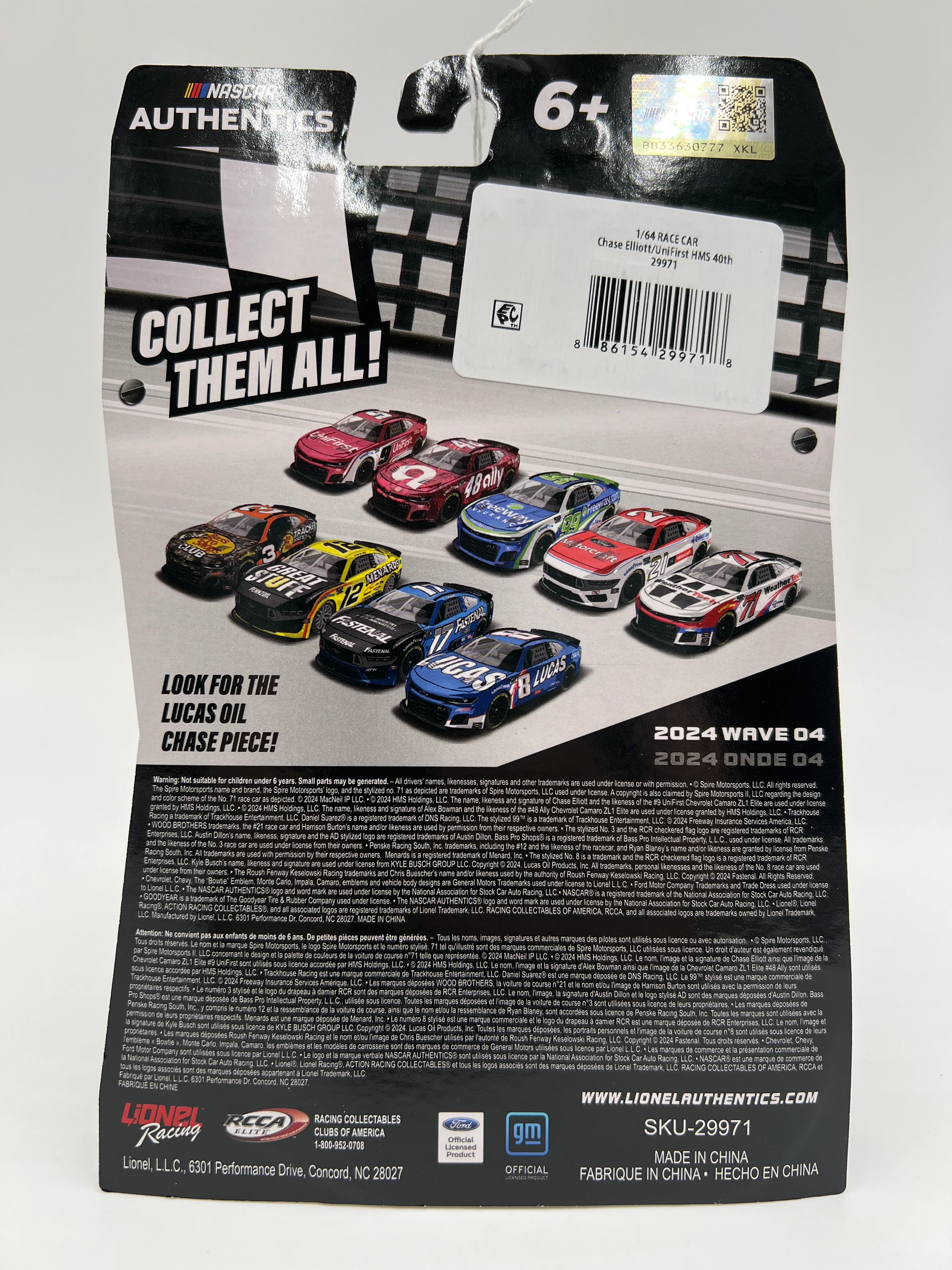 2024 Nascar Authentics Wave 4 #9 Chase Elliott Red SR - Image 6