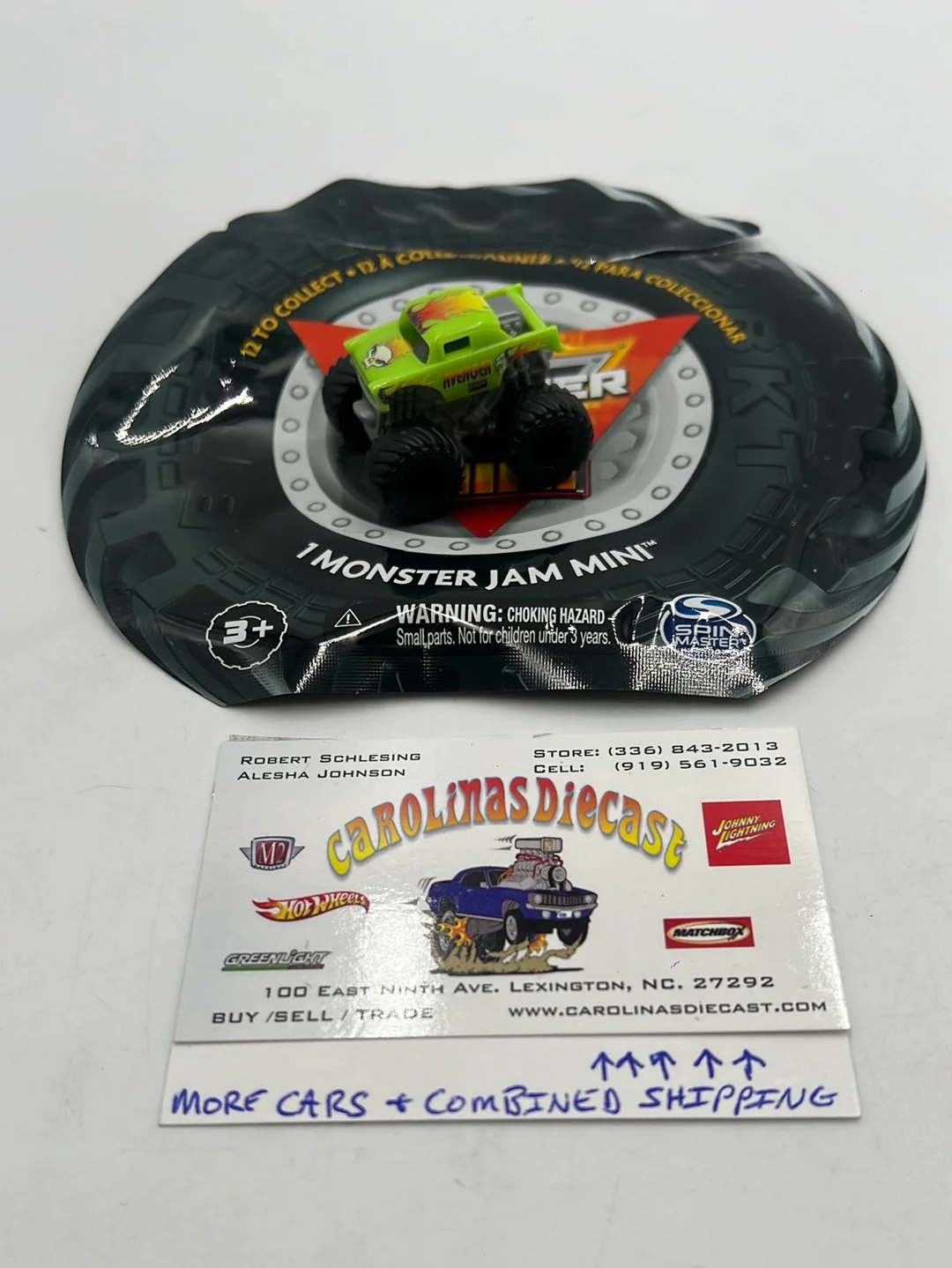 2024 Spin Master Monster Jam Mini Series 14 #367 Avenger