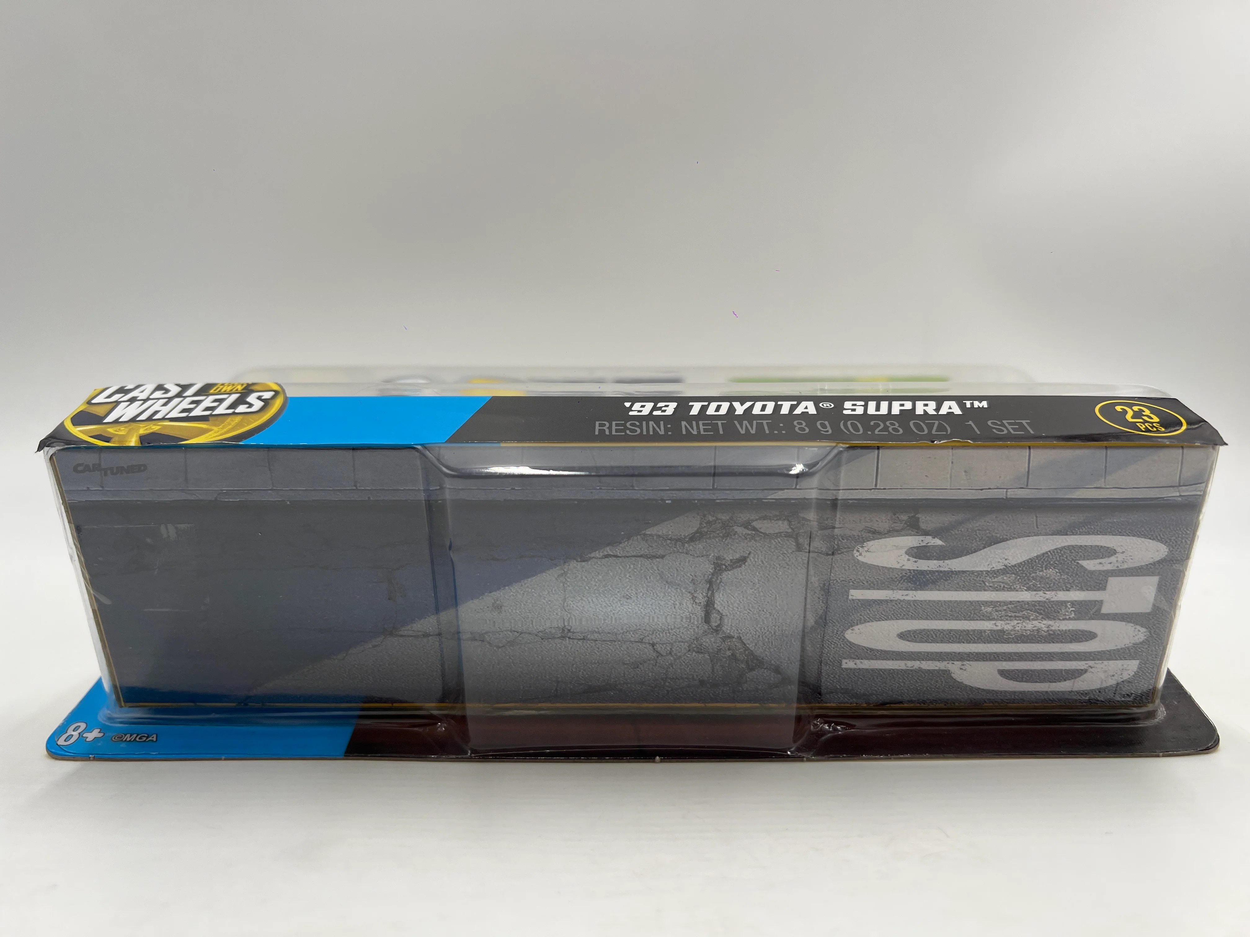 2025 Car Tuned Series 2 Custom Shop Castworks 93 Toyota Supra Blue 180i - Image 7