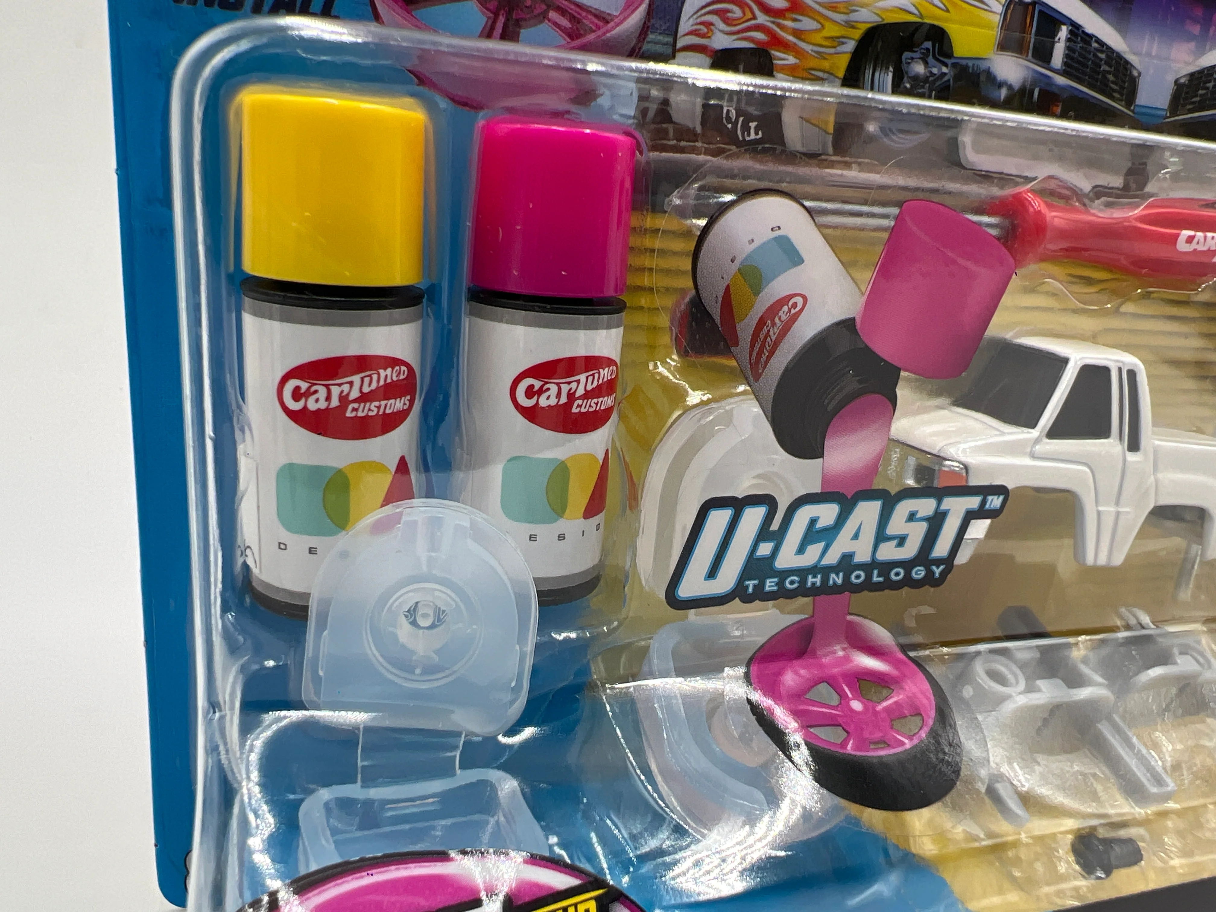 2025 Car Tuned Series 2 Custom Shop Castworks 87 Toyota SR5 White 186i - Image 2
