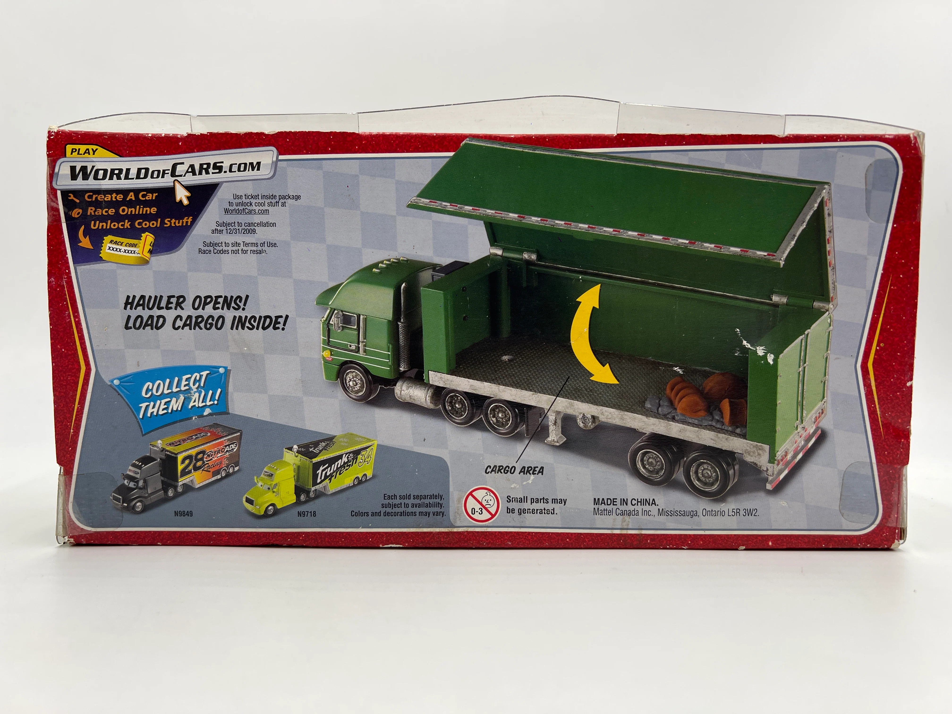 Disney Pixar The World Of Cars Hauler #7 Gil Green - Image 5