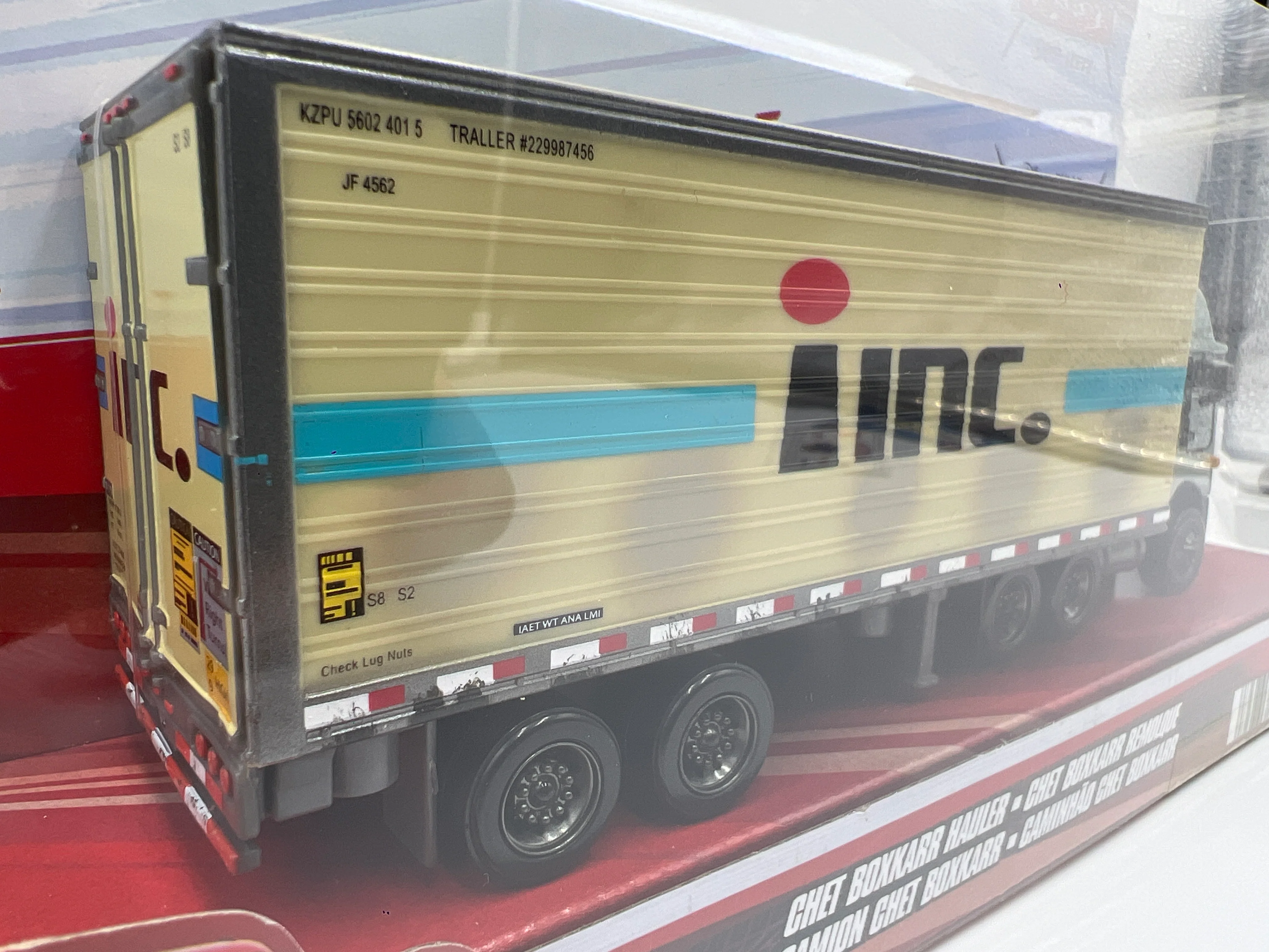 2025 Disney Pixar Cars 1:55 Scale Chet Boxkarr Hauler HTF - Image 4