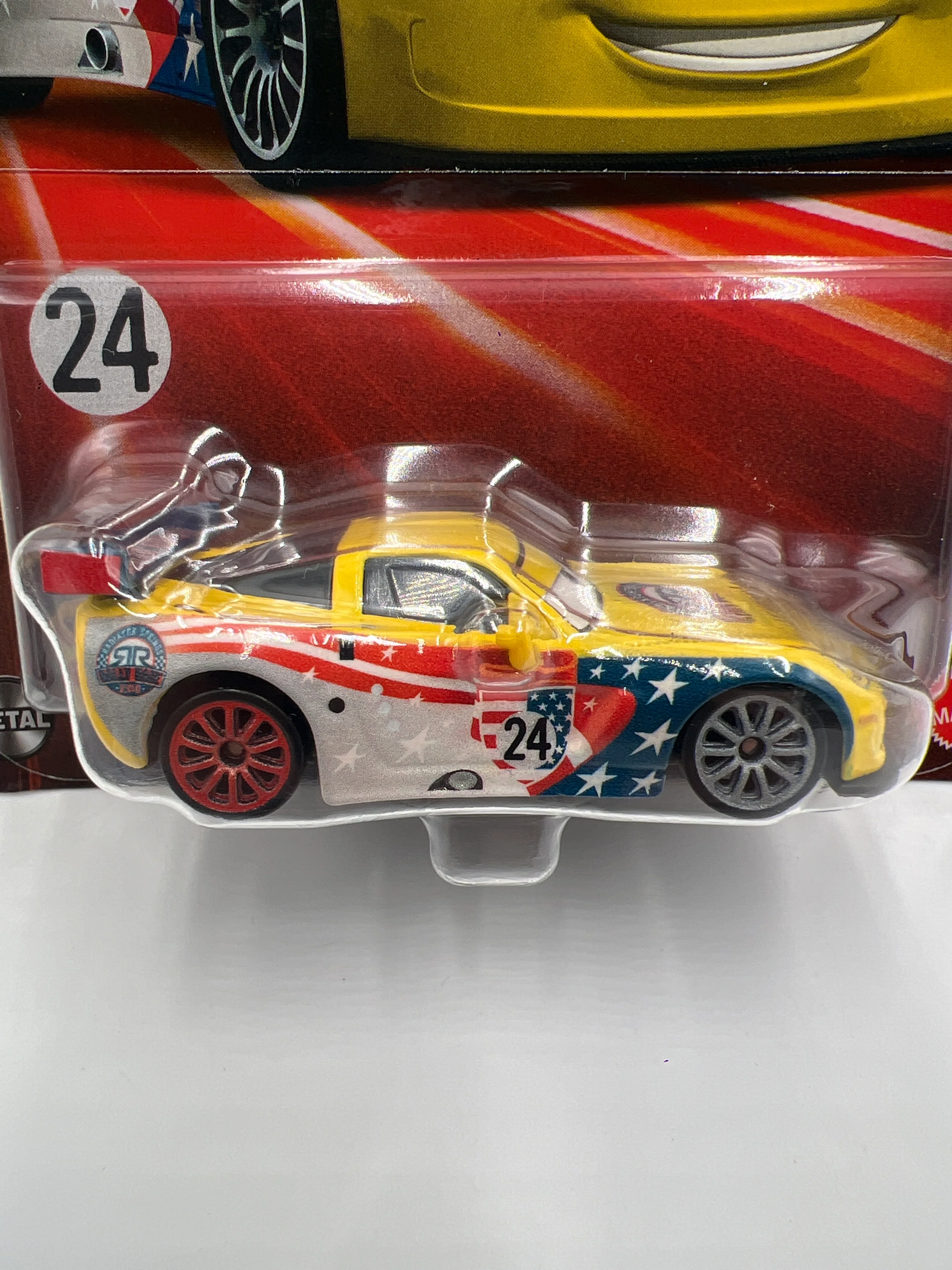 2025 Disney Pixar Cars Radiator Springs Race & Rescue Jeff Corvette 141E - Image 2