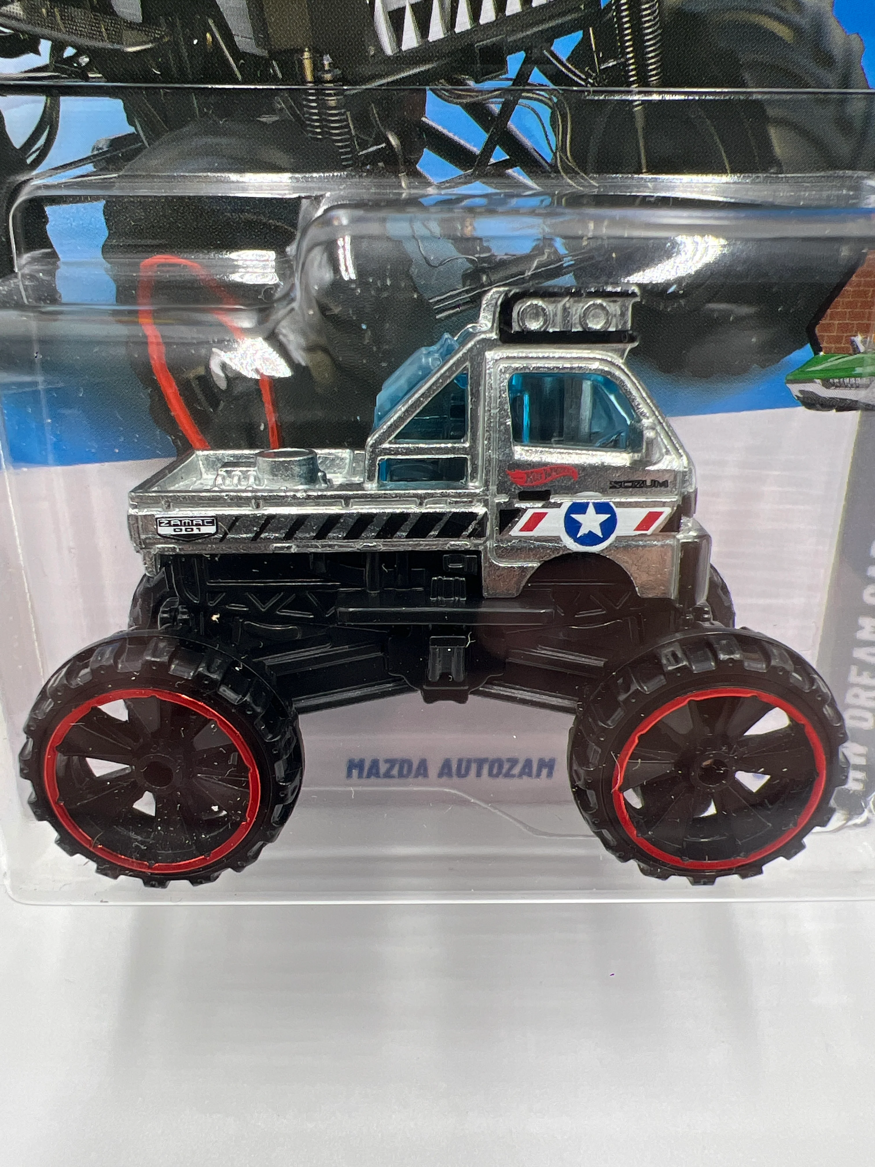 2025 Hot Wheels 001 Zamac #8 Mazda Autozam 149D - Image 3