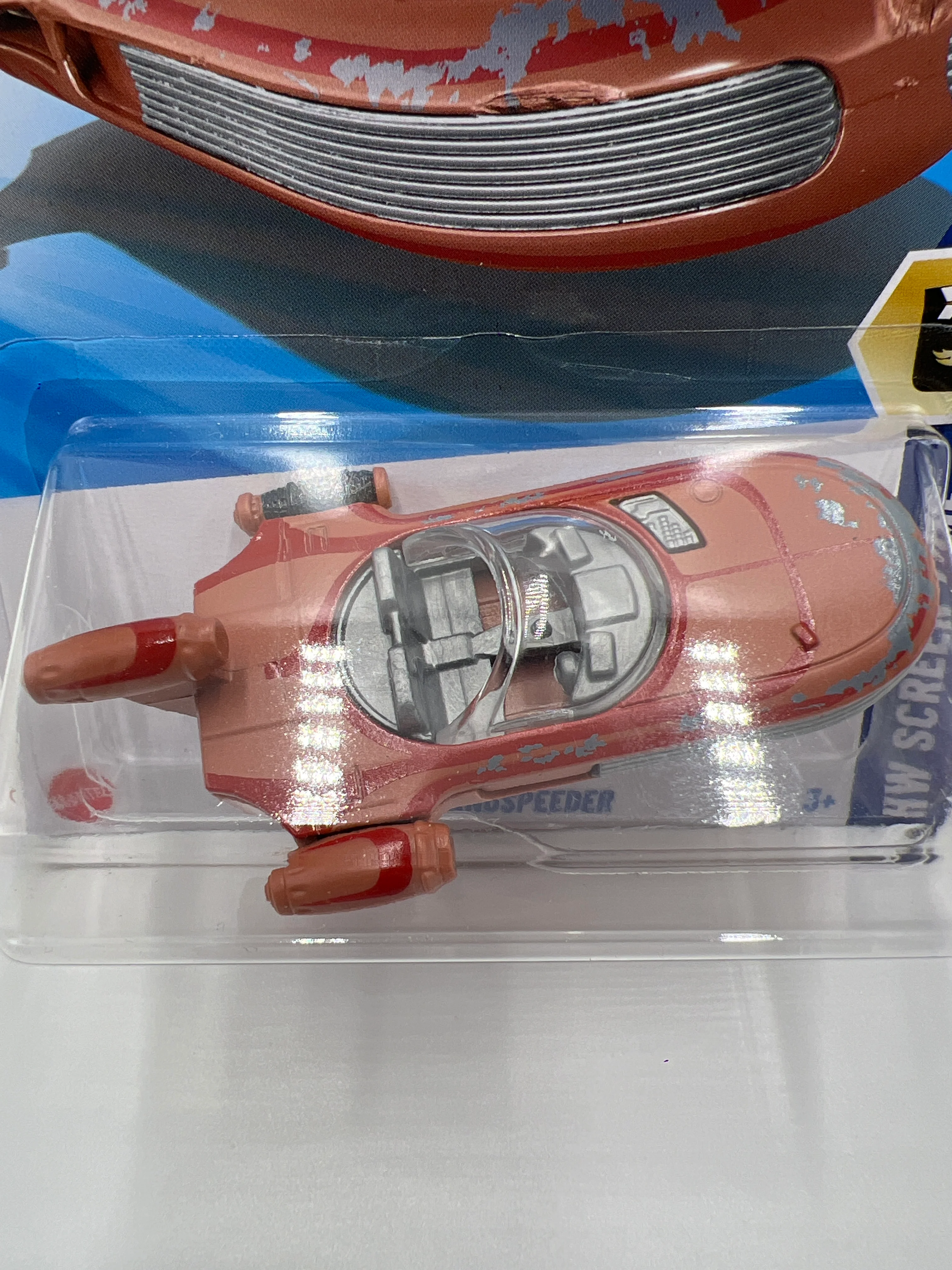 2025 Hot Wheels B Case #31 Star Wars X-34 Landspeeder Brown 122B - Image 2