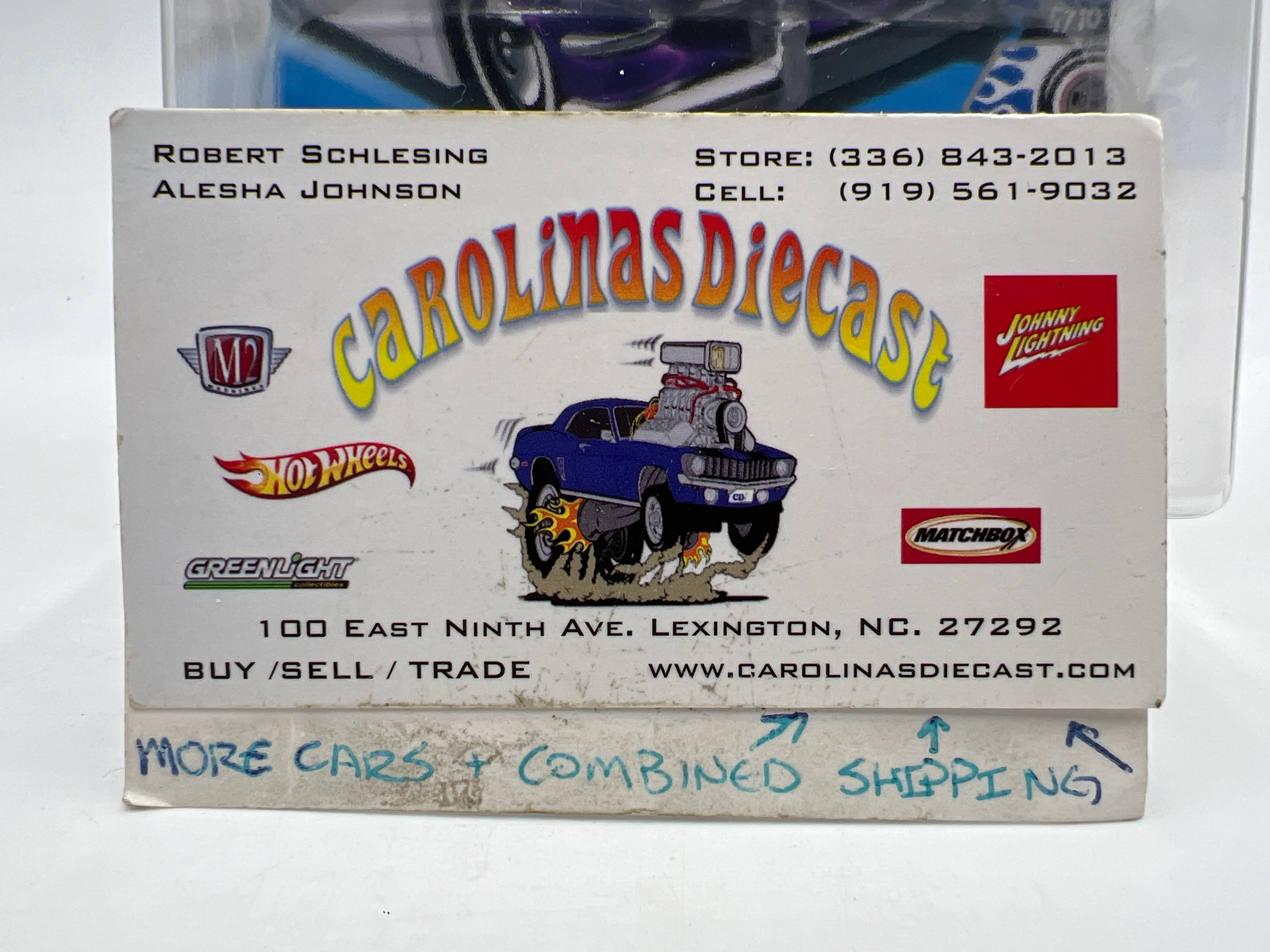2025 Hot Wheels Super Treasure Hunt #46 Hirohata Merc Purple W/Protector - Image 8