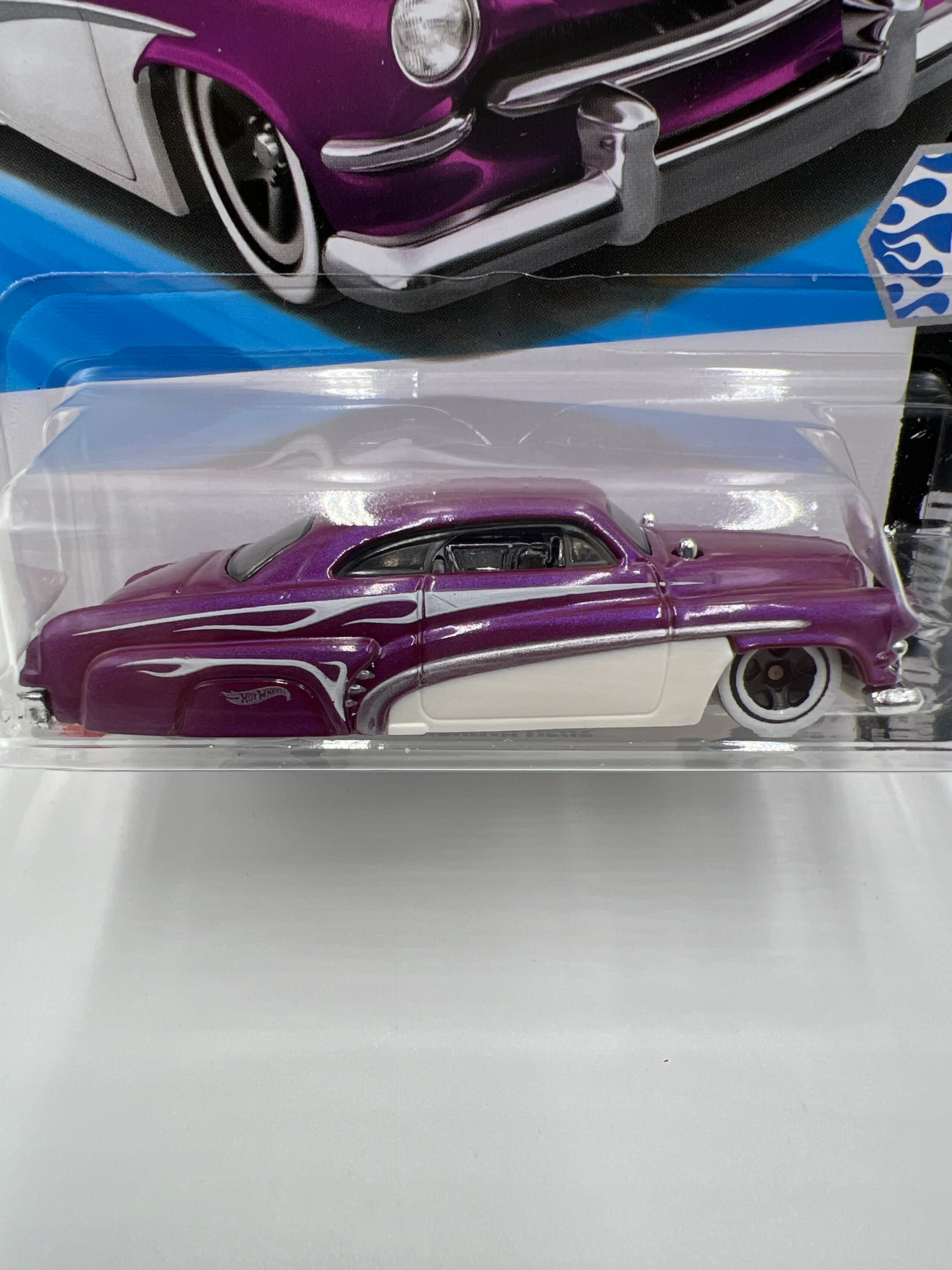 2025 Hot Wheels C Case #46 Hirohata Merc Purple 52i - Image 3