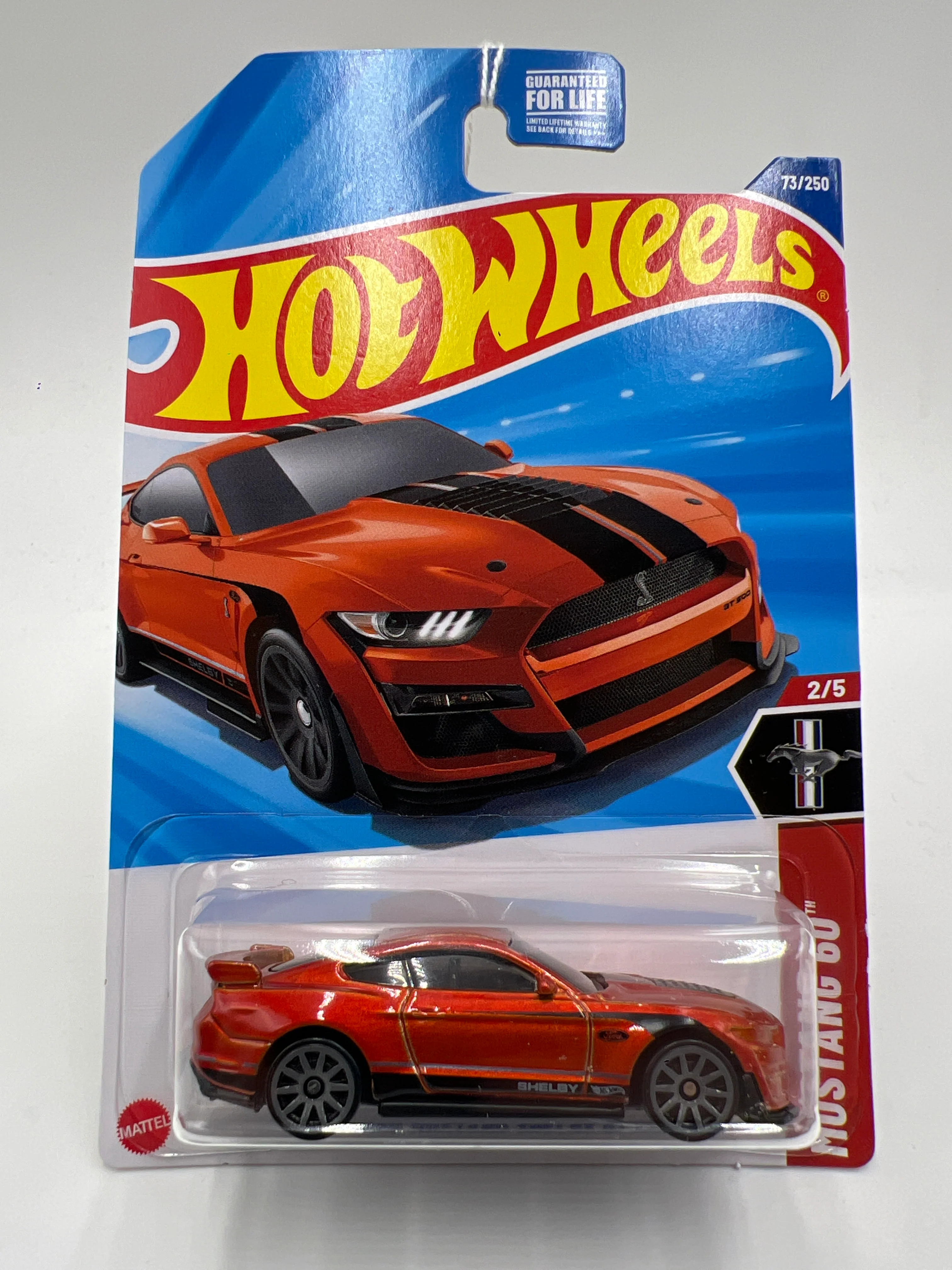 2025 Hot Wheels C Case #73 2020 Ford Mustang Shelby GT500 Orange 25A