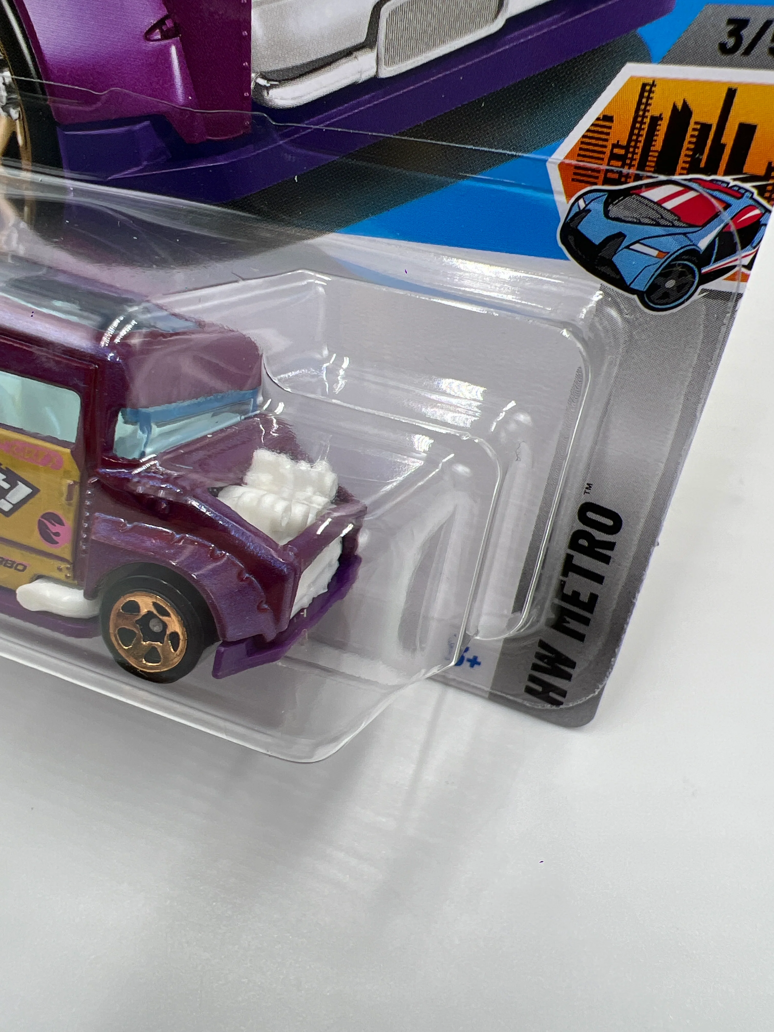 2025 Hot Wheels C Case Treasure Hunt #57 Mailed It! Purple 274H - Image 3