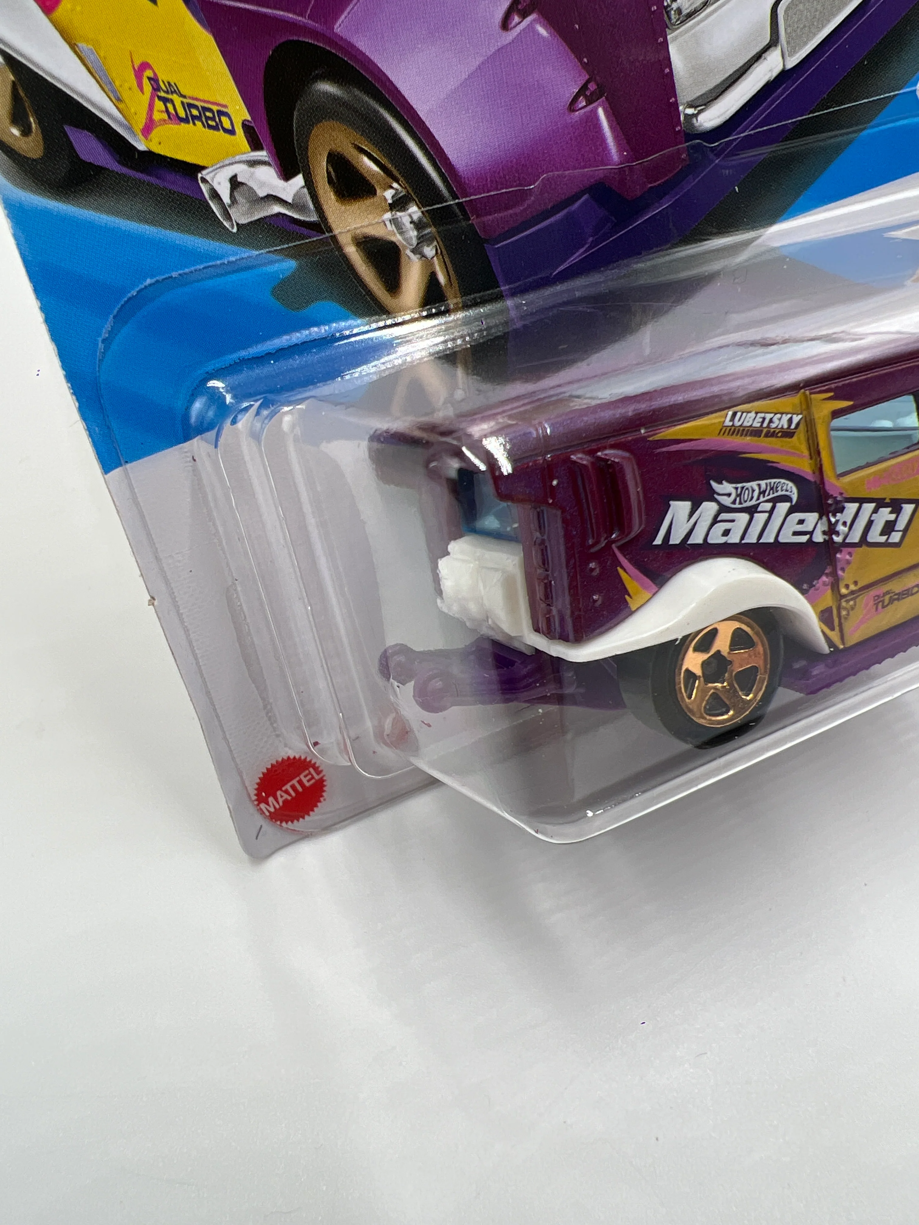 2025 Hot Wheels C Case Treasure Hunt #57 Mailed It! Purple 274H - Image 4