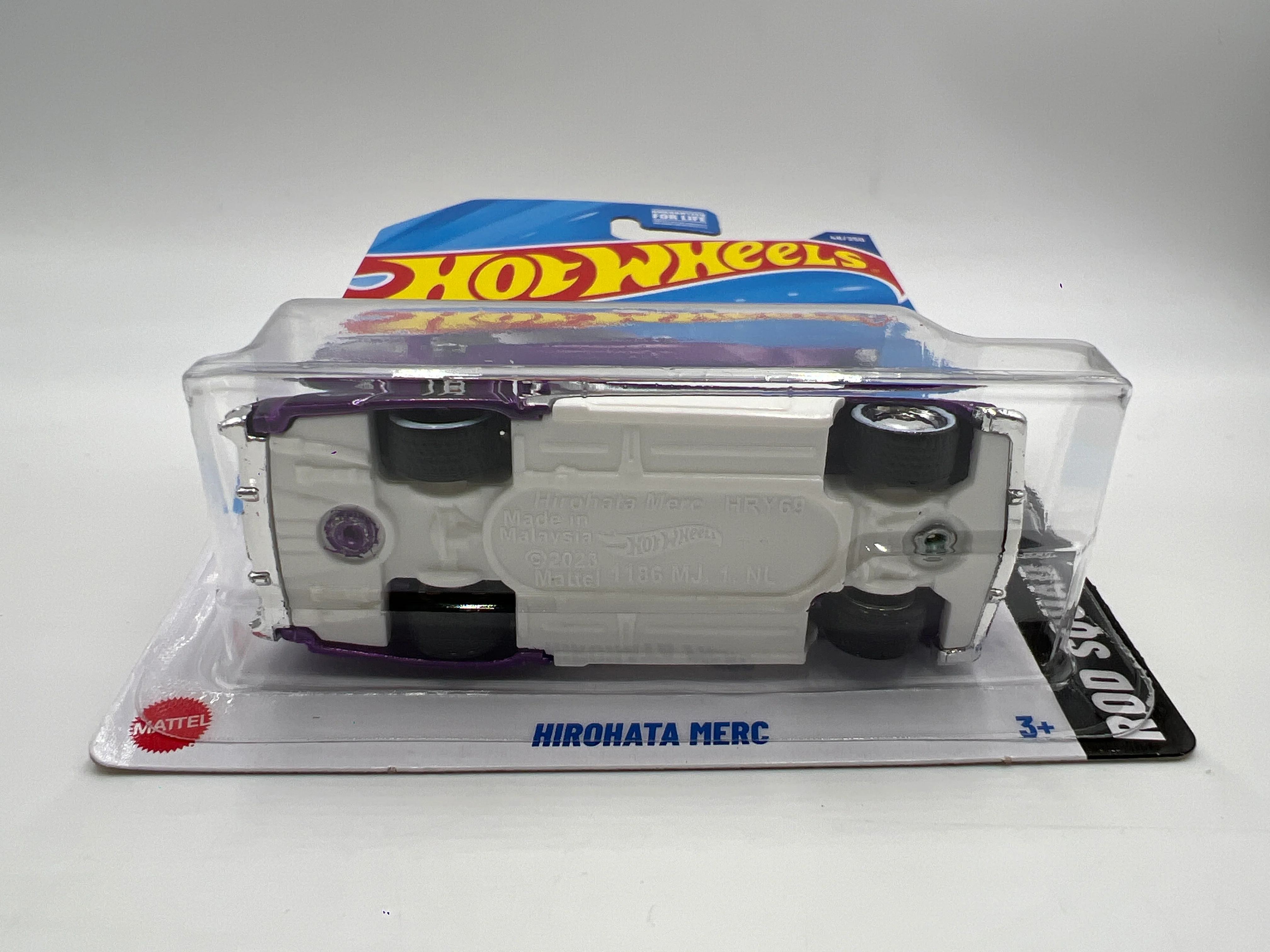 2025 Hot Wheels C Case Super Treasure Hunt #46 Hirohata Merc Purple W/Protector - Image 5