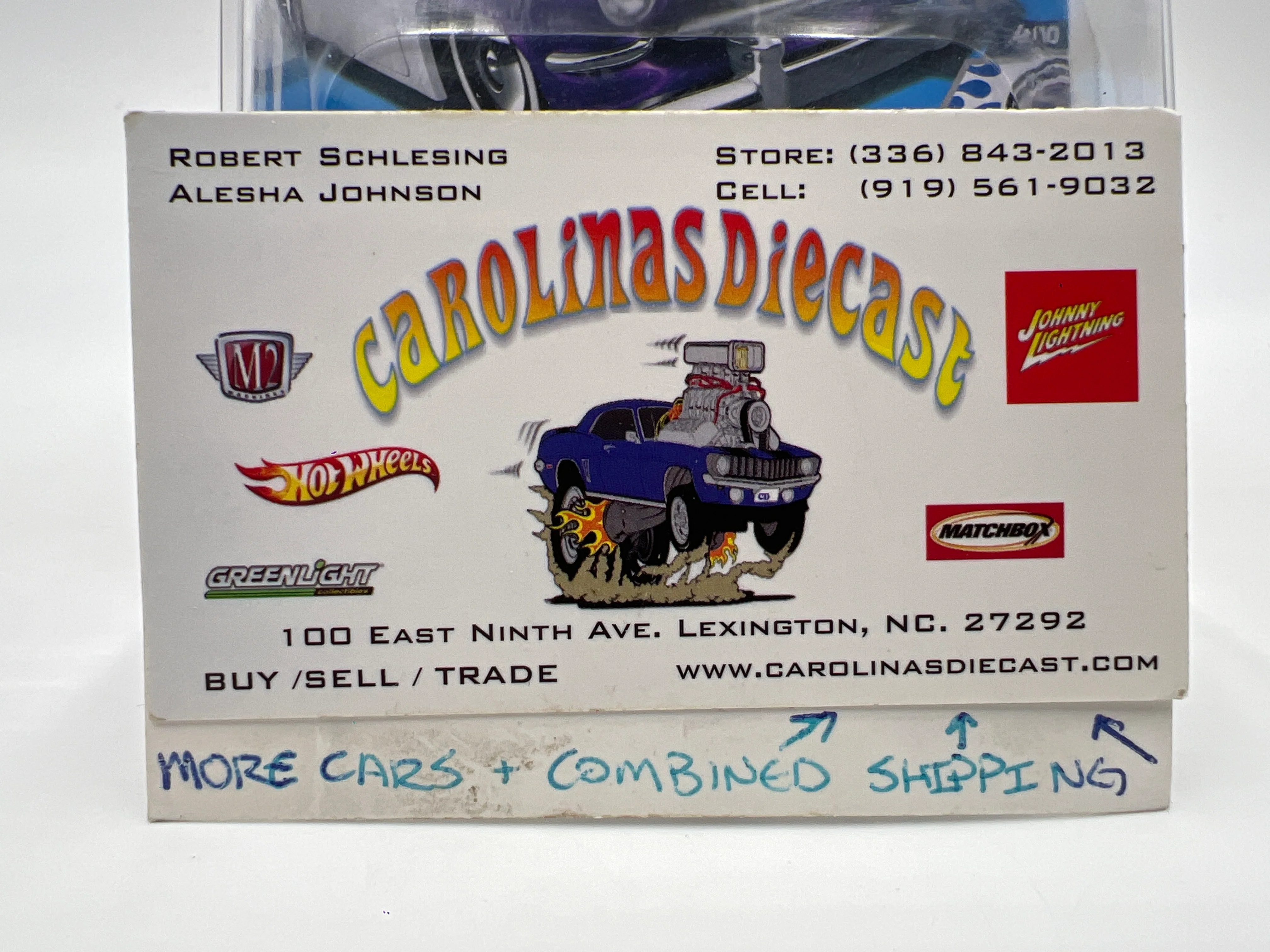 2025 Hot Wheels C Case Super Treasure Hunt #46 Hirohata Merc Purple W/Protector - Image 8