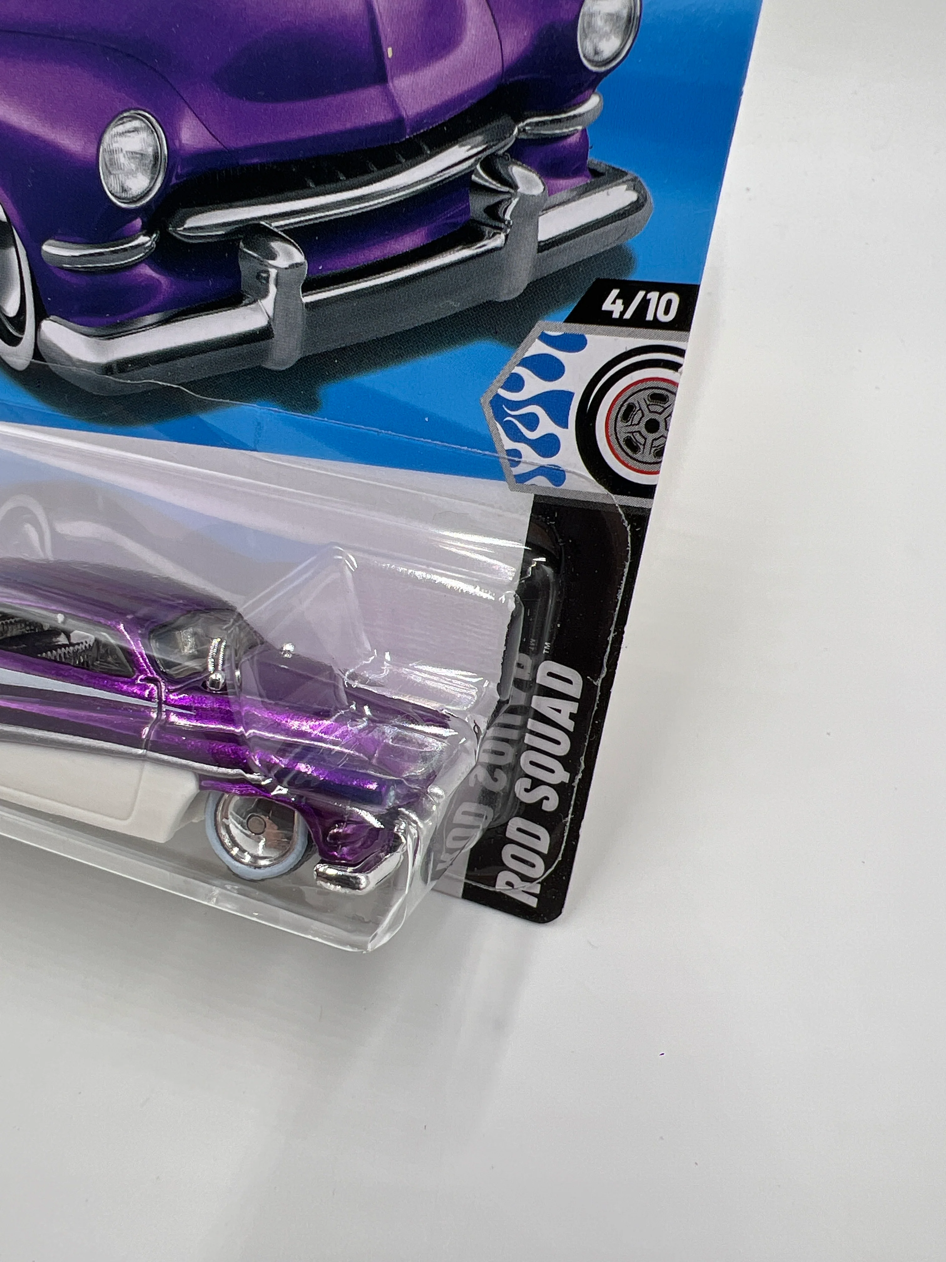 2025 Hot Wheels C Case Super Treasure Hunt #46 Hirohata Merc Purple W/Protector - Image 3