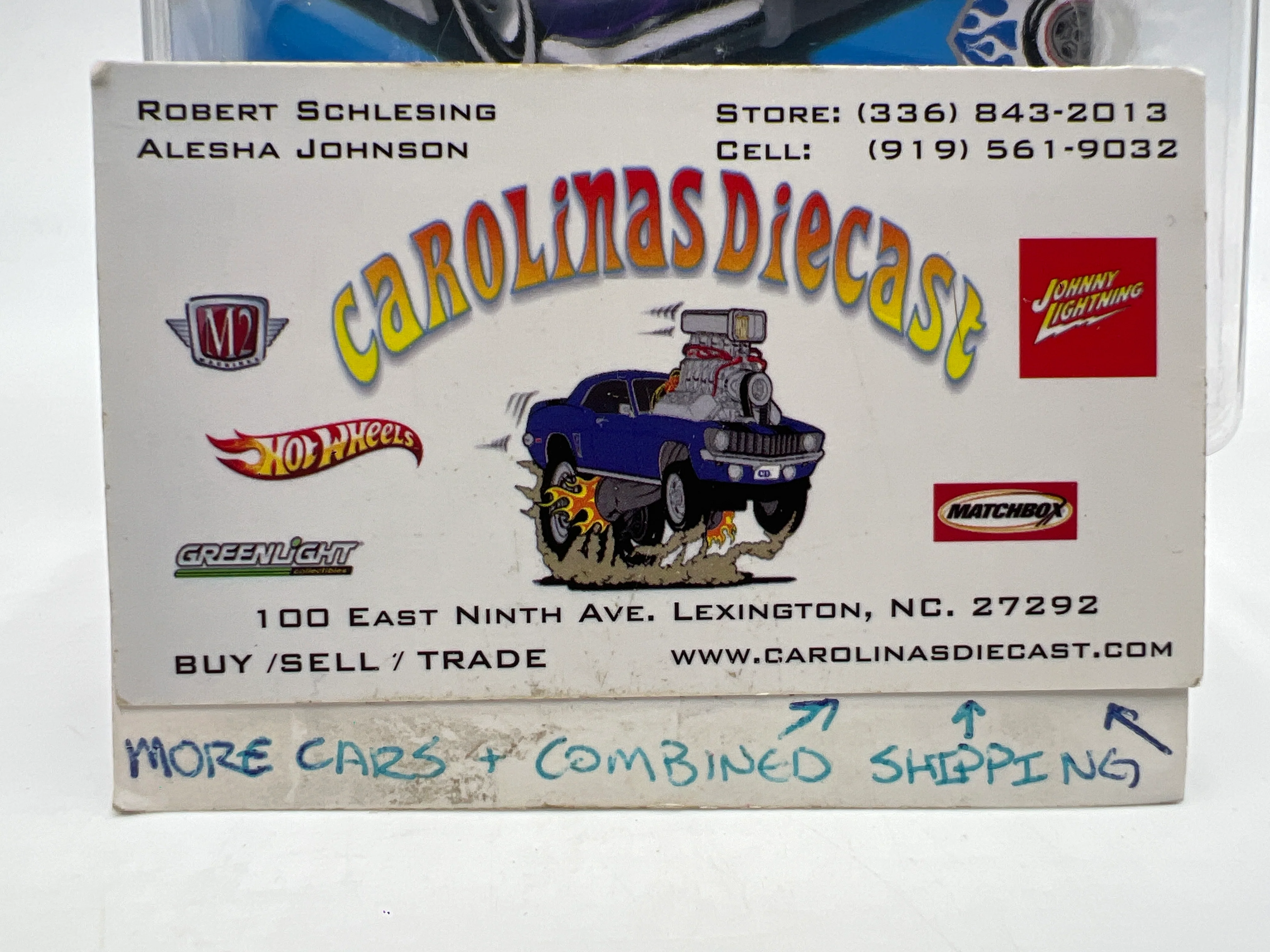 2025 Hot Wheels B Case Super Treasure Hunt #46 Hirohata Merc Purple W/Protector - Image 8