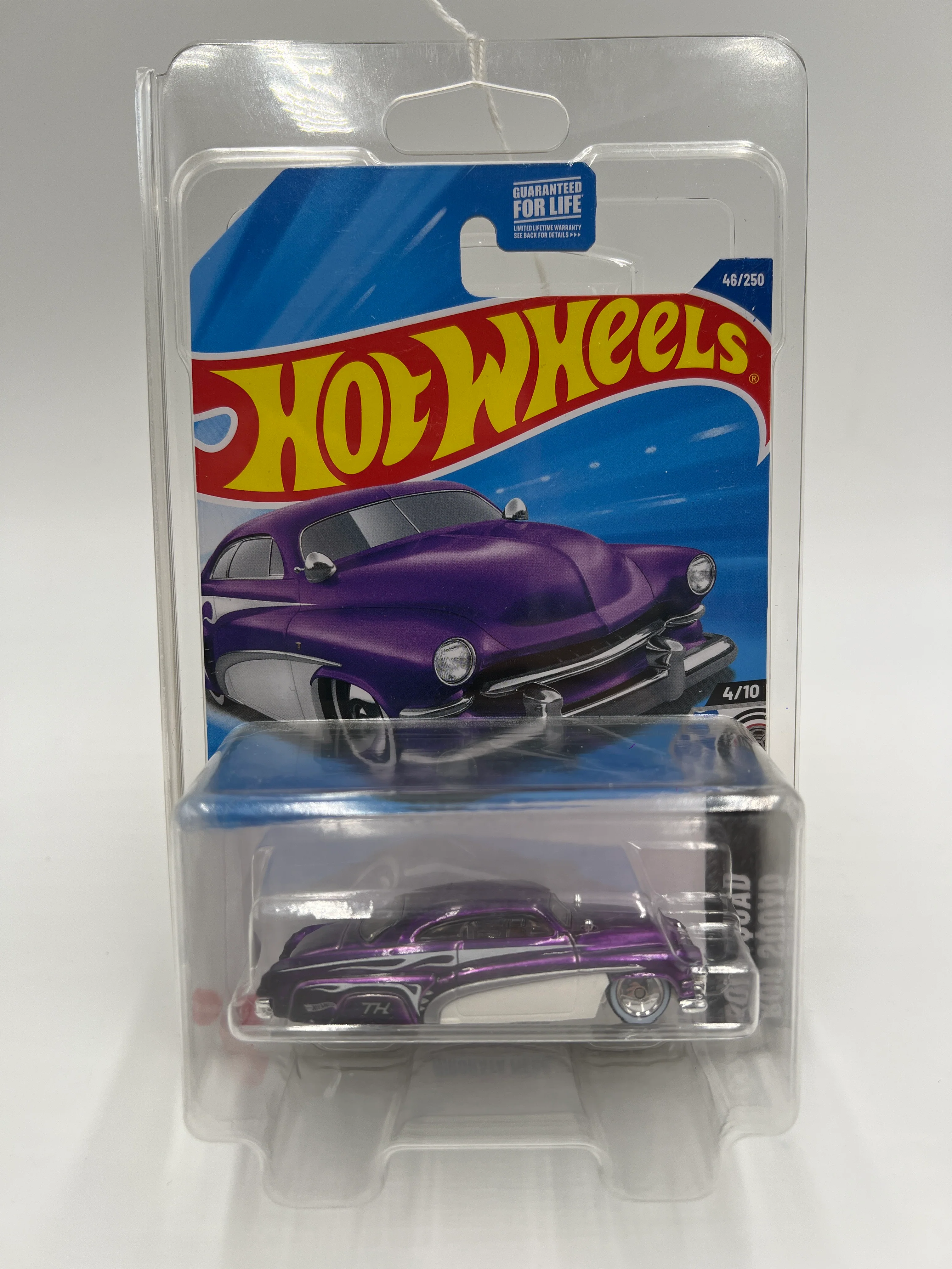 2025 Hot Wheels C Case Super Treasure Hunt #46 Hirohata Merc Purple W/Protector - Image 7
