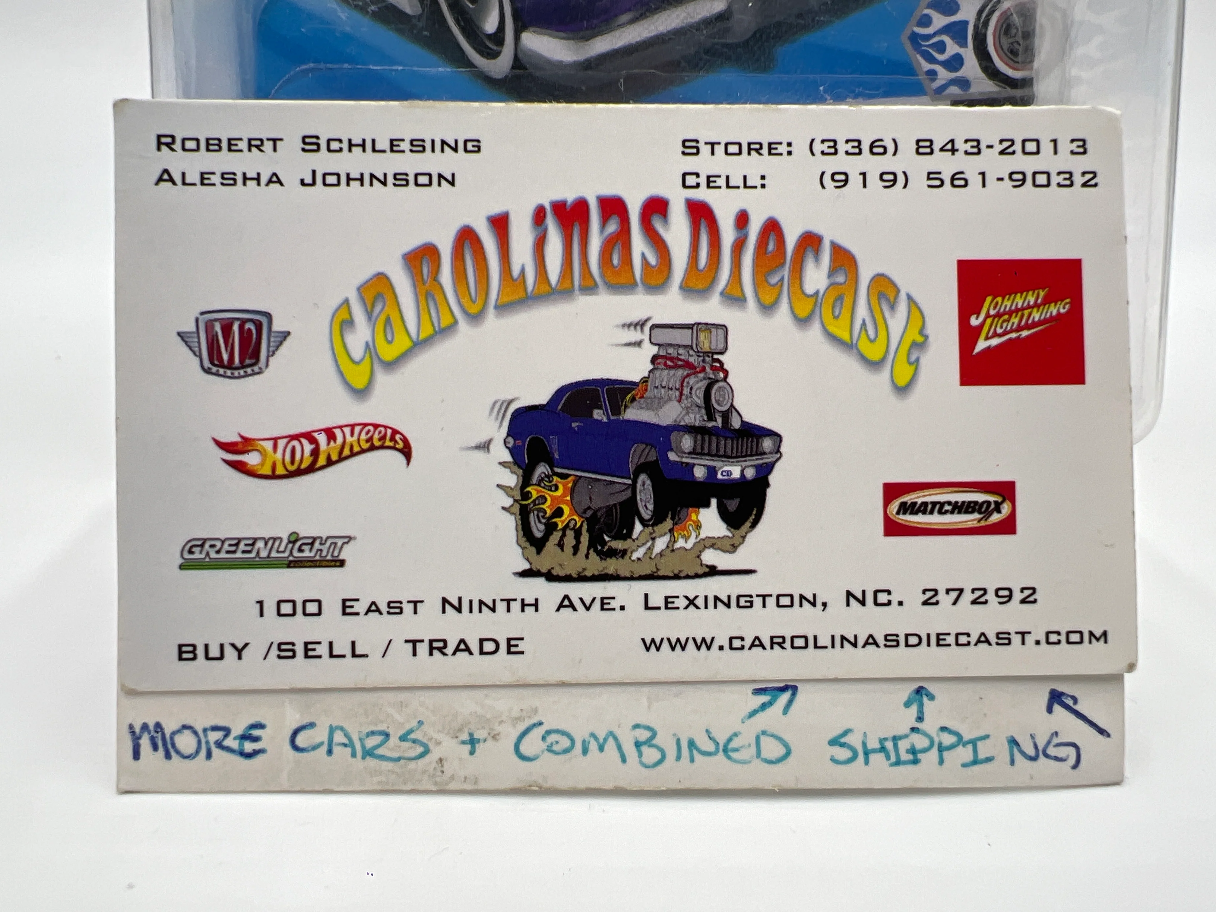 2025 Hot Wheels C Case Super Treasure Hunt #46 Hirohata Merc Purple W/Protector - Image 8