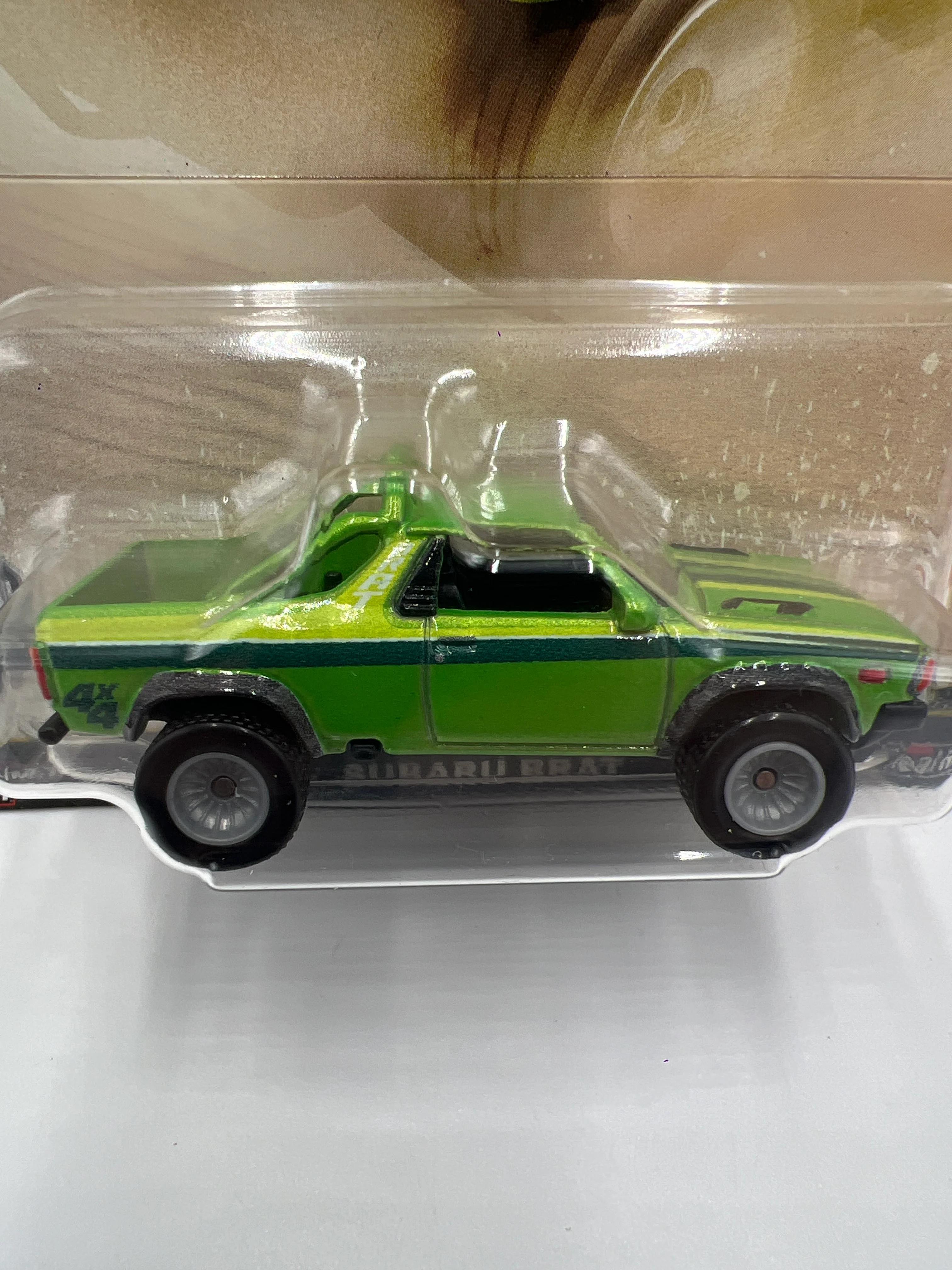 2025 Hot Wheels Car Culture HW Off Road #3 Subaru Brat Green 254B - Image 3