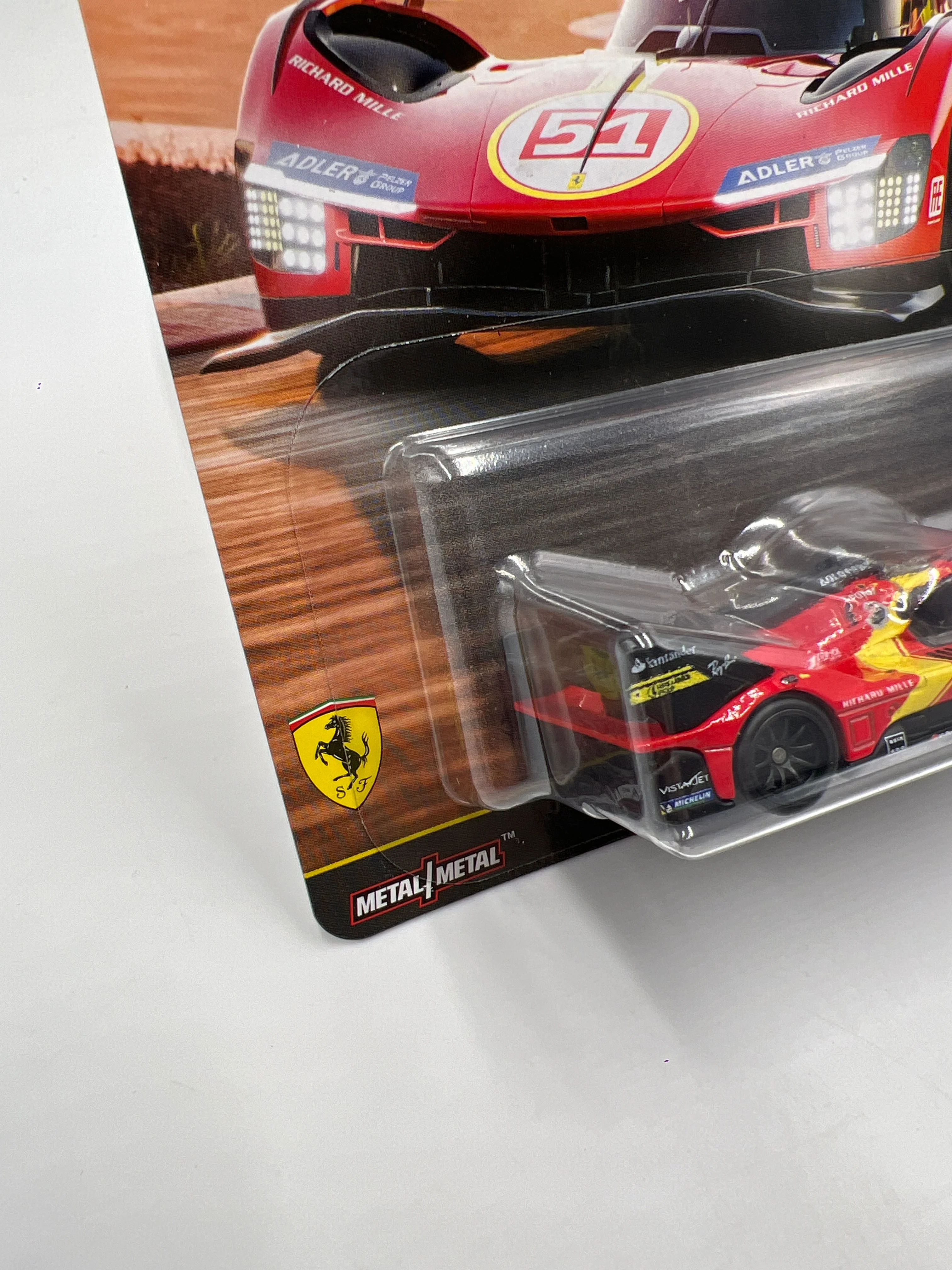 2025 Hot Wheels Car Culture Premium Circuit Legends #2 Ferrari 499P Red 245B - Image 4