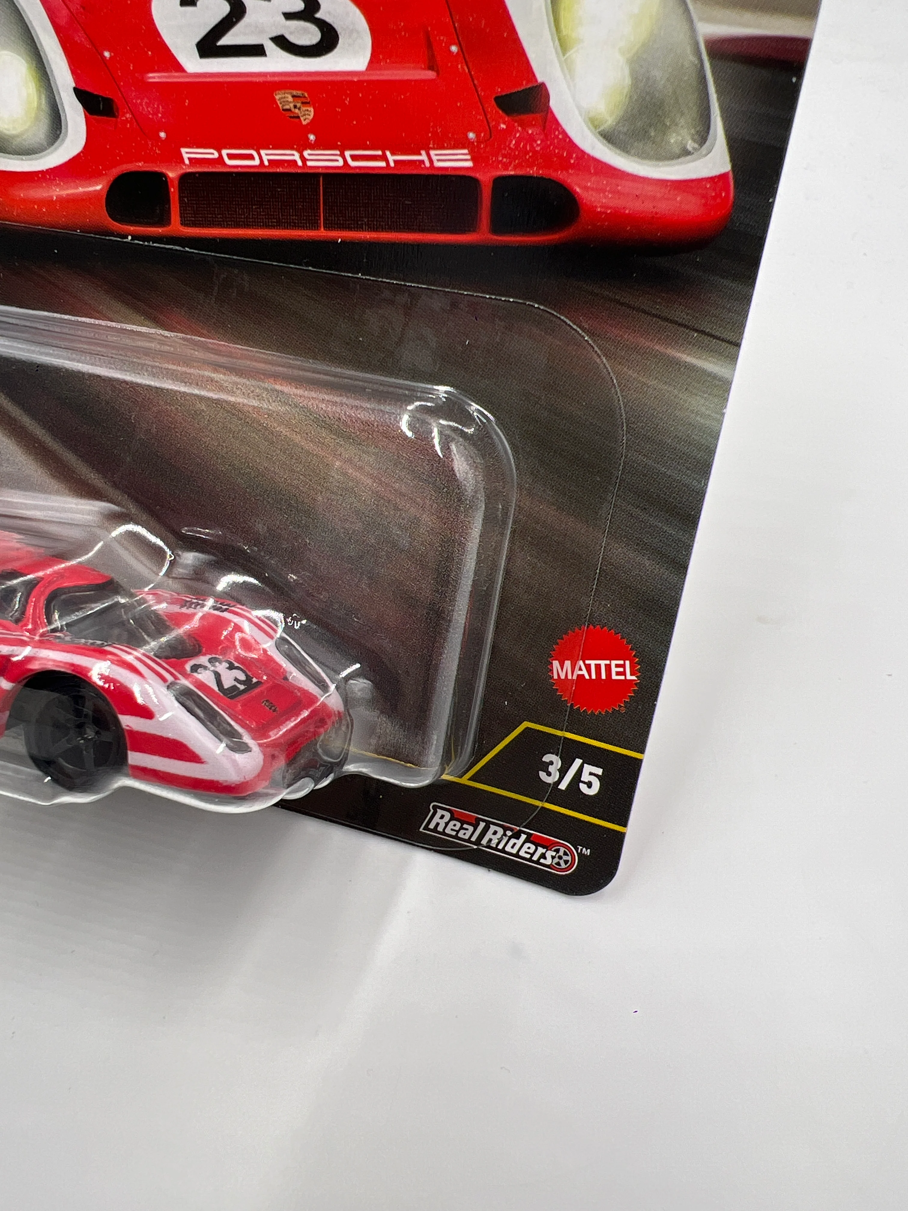 2025 Hot Wheels Car Culture Premium Circuit Legends #3 Porsche 917KH Red 258A - Image 3