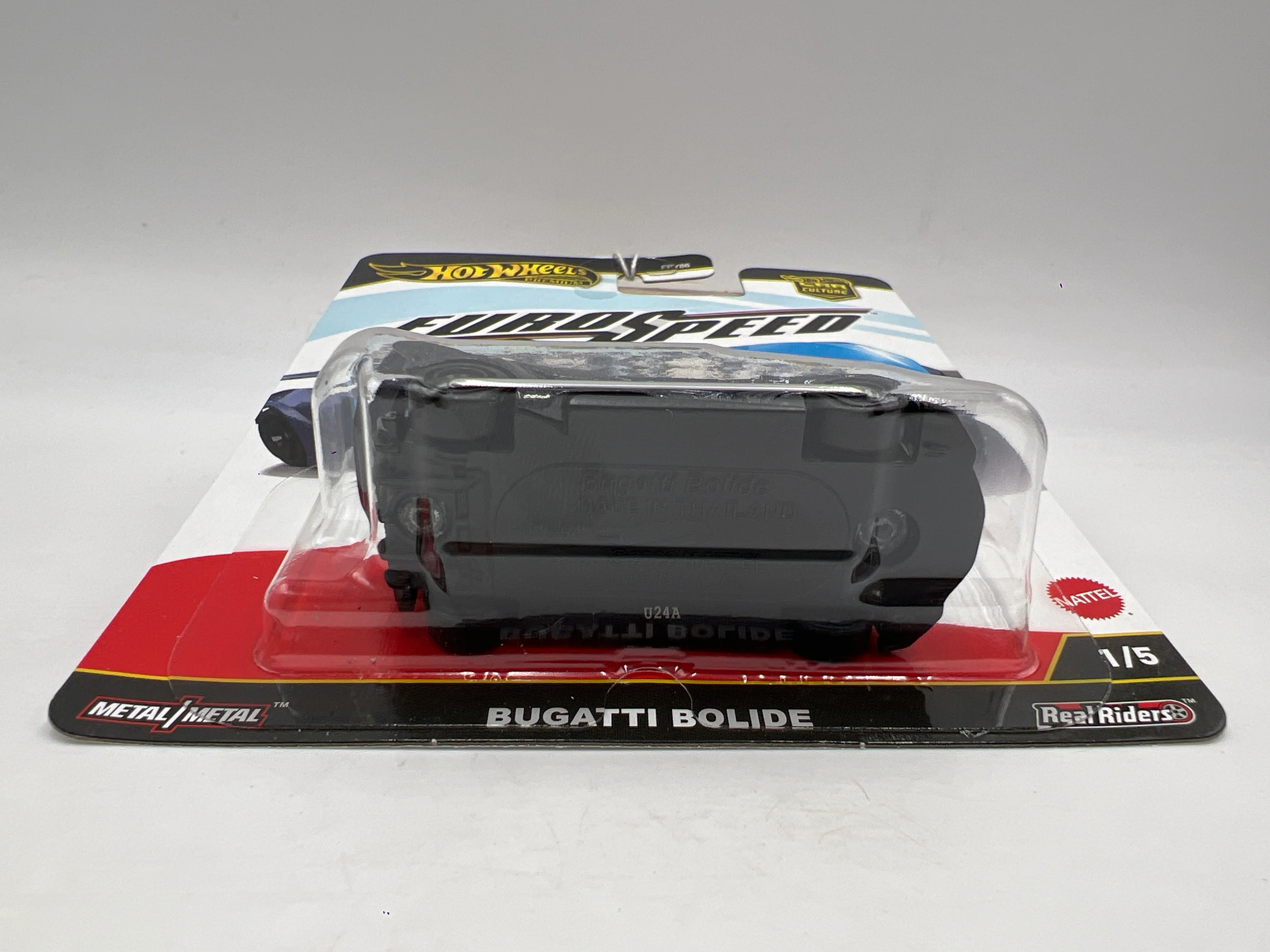 2025 Hot Wheels Car Culture Premium Euro Speed #1 Bugatti Bolide Blue 256i - Image 5