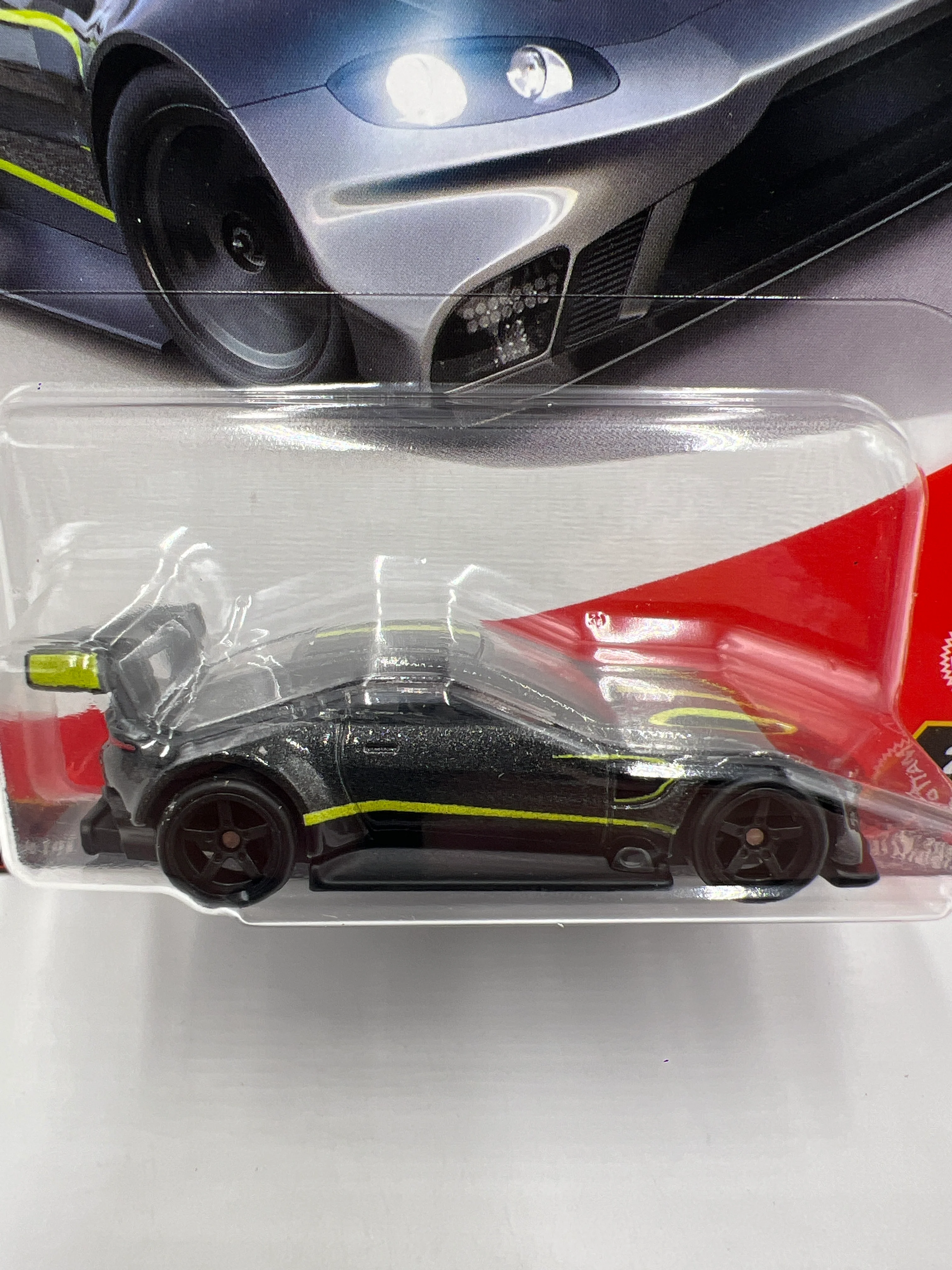 2025 Hot Wheels Car Culture Premium Euro Speed #2 Aston Martin Vantage GTE Black/Dark Gray 257i - Image 2