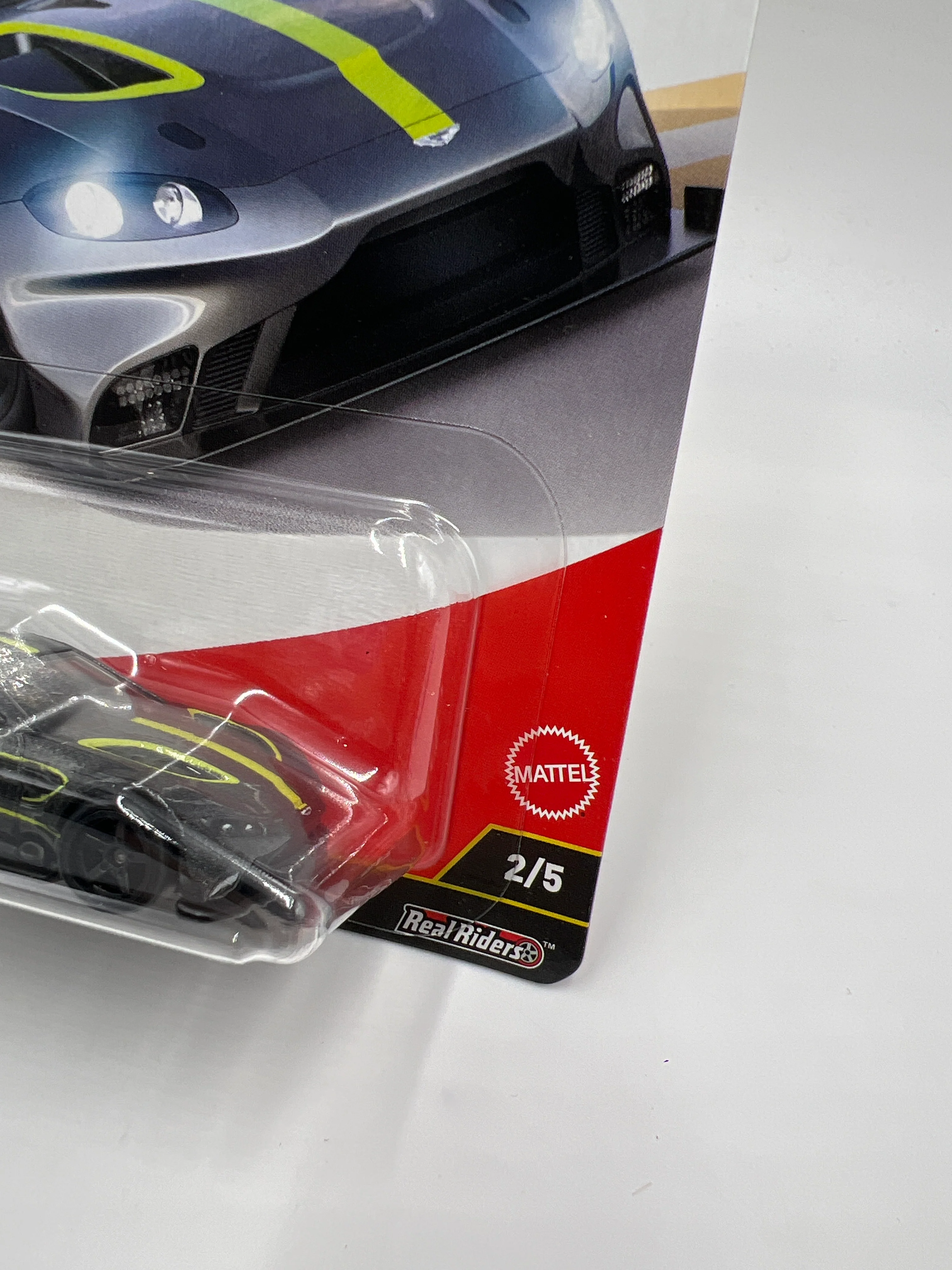 2025 Hot Wheels Car Culture Premium Euro Speed #2 Aston Martin Vantage GTE Black/Dark Gray 257i - Image 3