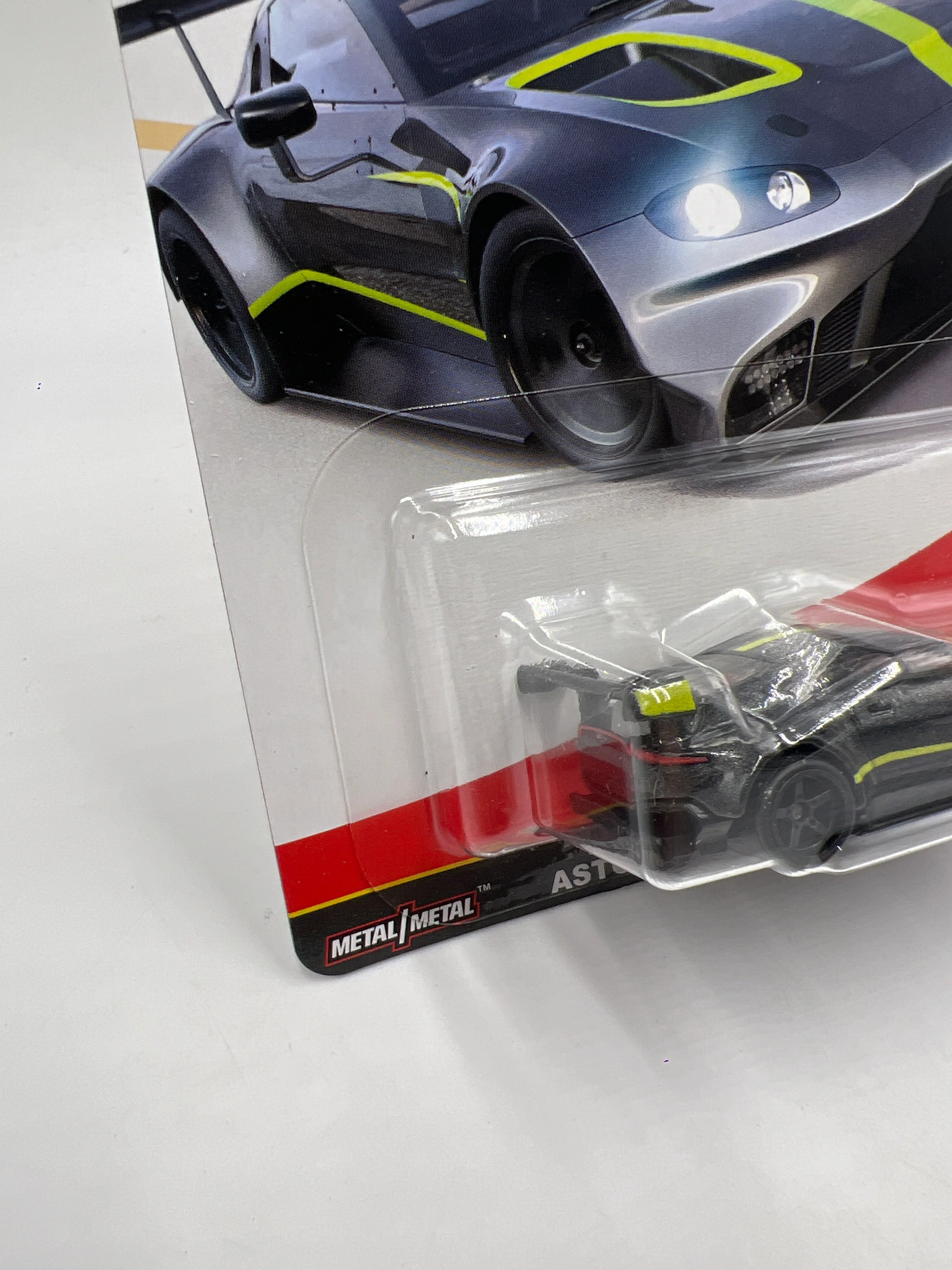 2025 Hot Wheels Car Culture Premium Euro Speed #2 Aston Martin Vantage GTE Black/Dark Gray 257i - Image 4
