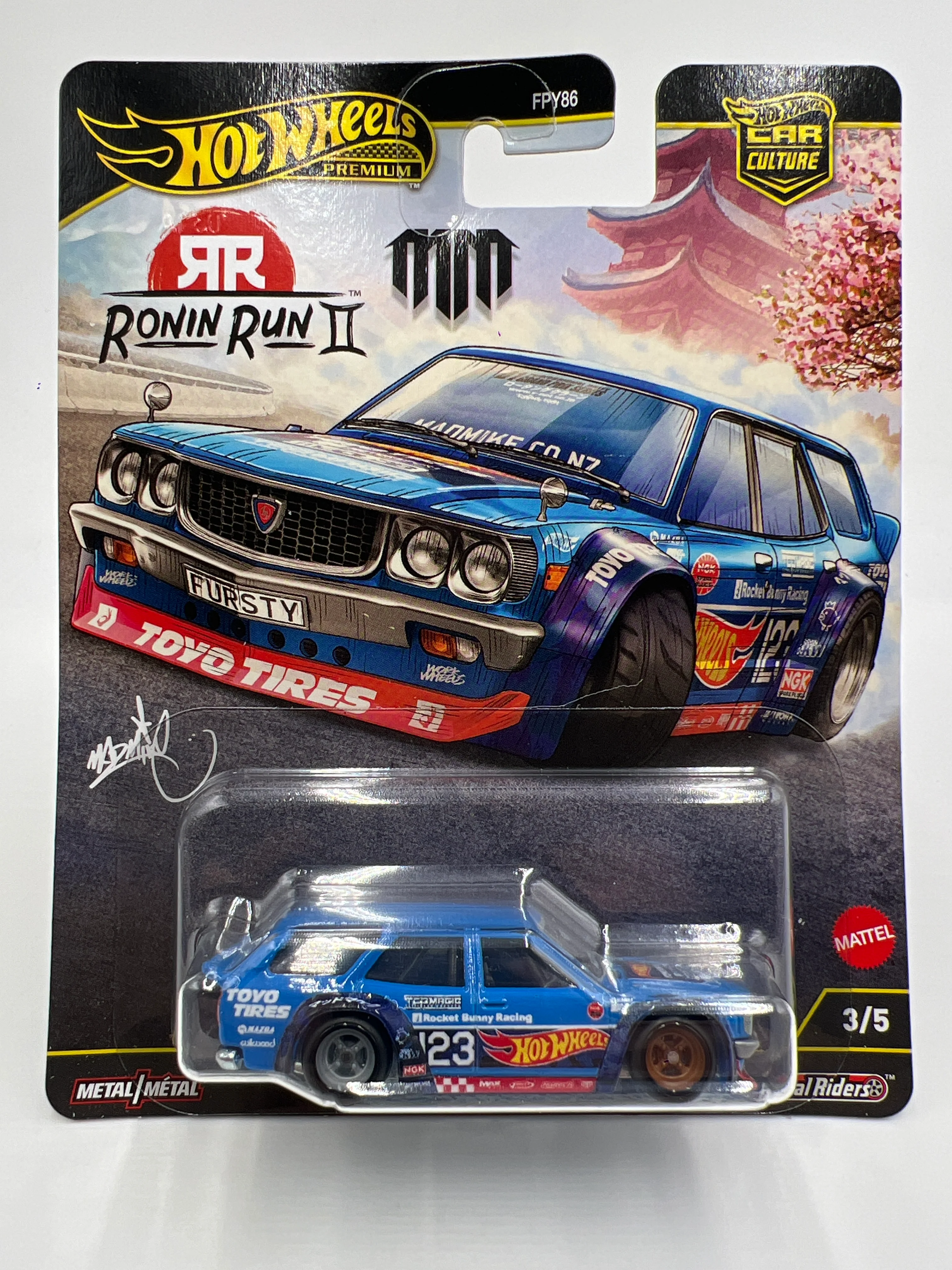 2025 Hot Wheels Car Culture Premium Ronin Run II Complete Set Of 5 - Image 4