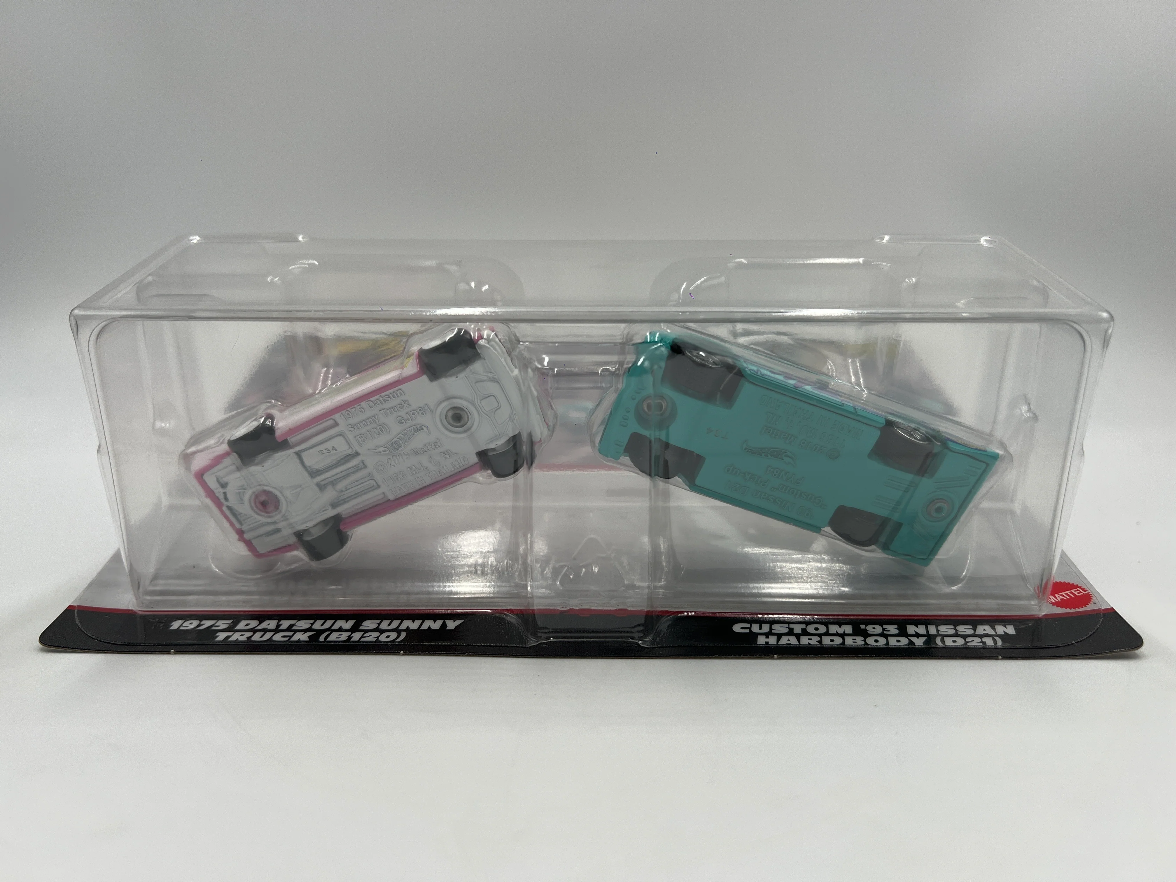 2025 Hot Wheels Car Culture Target 2 Pack 1975 Datsun Sunny Truck B120 & Custom 93 Nissan Hardbody D21 280B - Image 6
