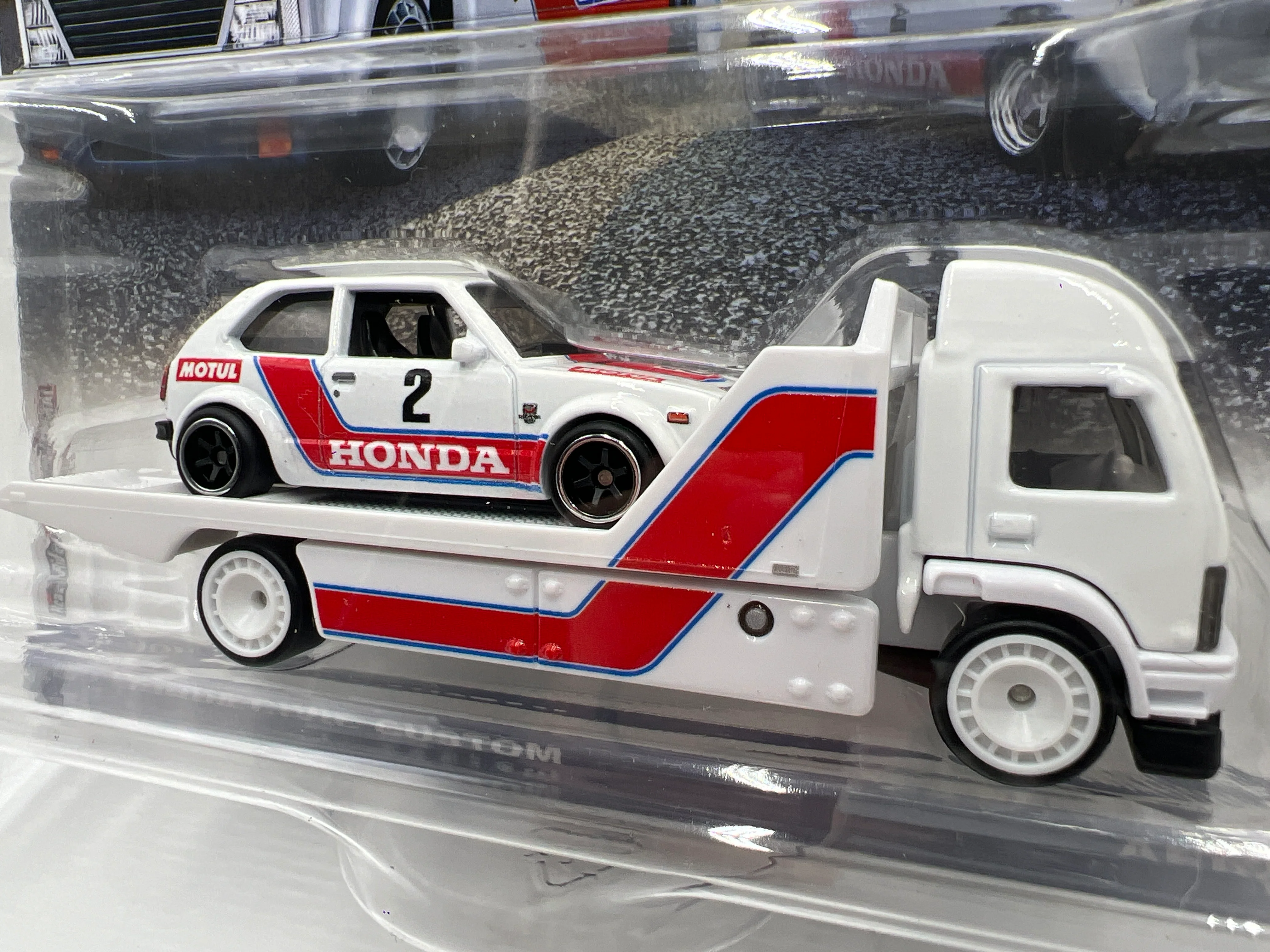 2025 Hot Wheels Car Culture Team Transport #80 73 Honda Civic Custom & Aero Lift 280D - Image 2