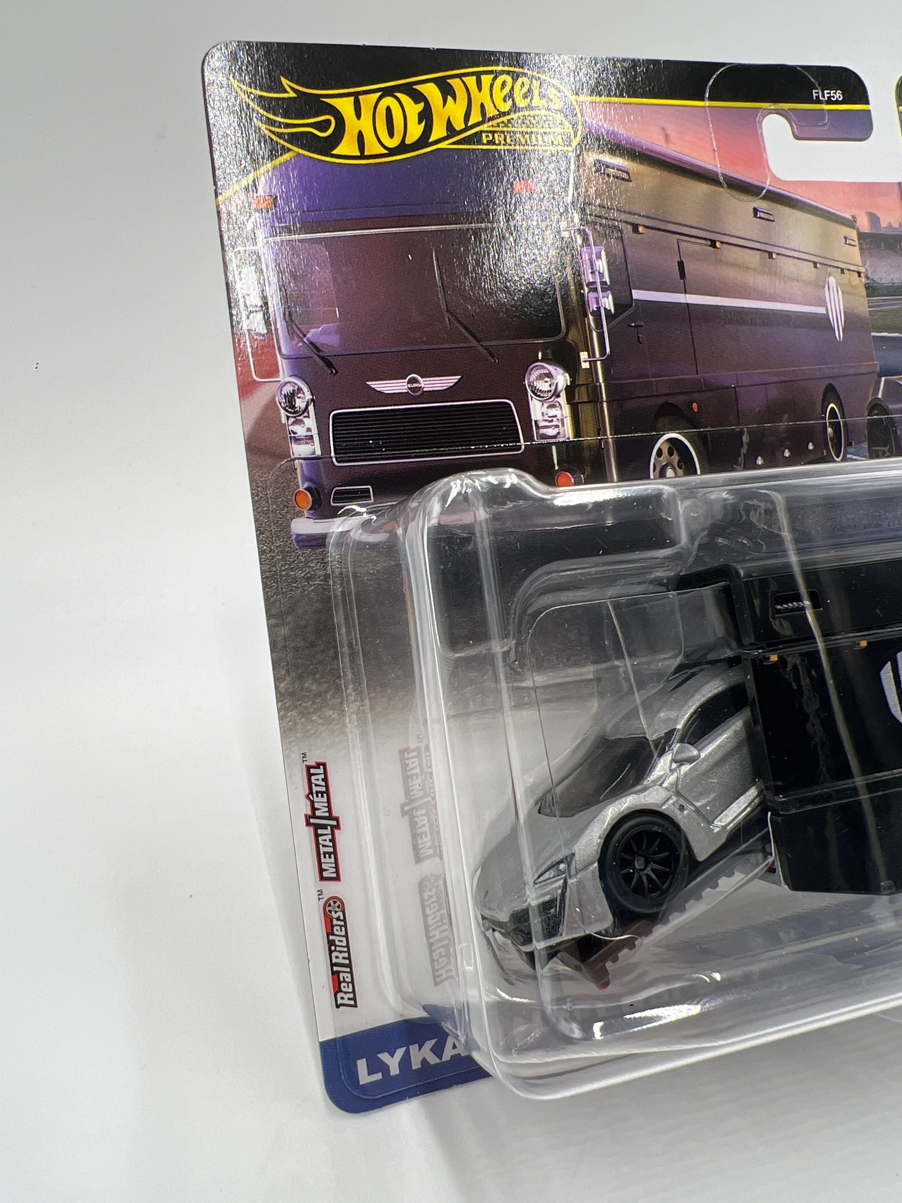 2025 Hot Wheels Car Culture Team Transport #85 Lykan Hypersport & Euro Hauler 282D - Image 5