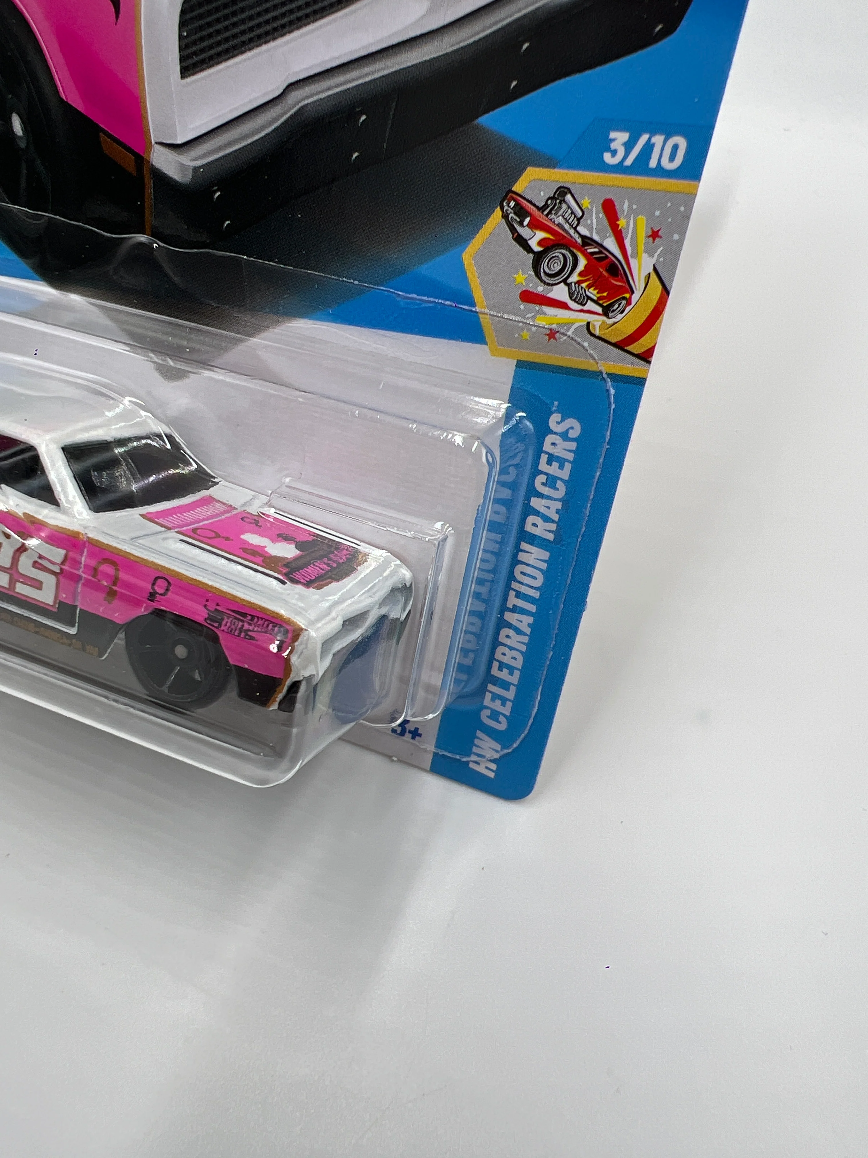 2025 Hot Wheels D Case #76 74 Brazilian Dodge Charger Womens Day Pink/White 57H - Image 4