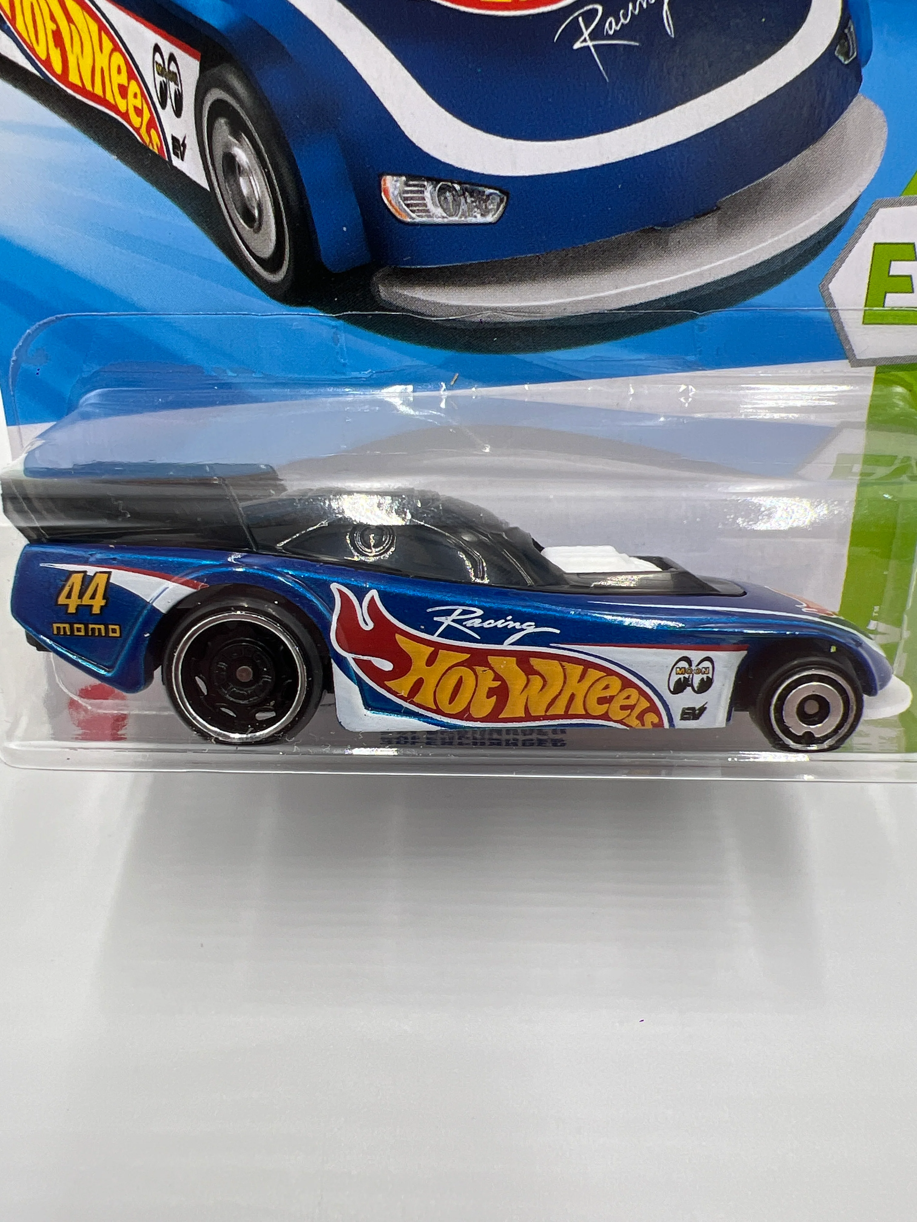 2025 Hot Wheels D Case #60 Supercharged Blue 115E - Image 3