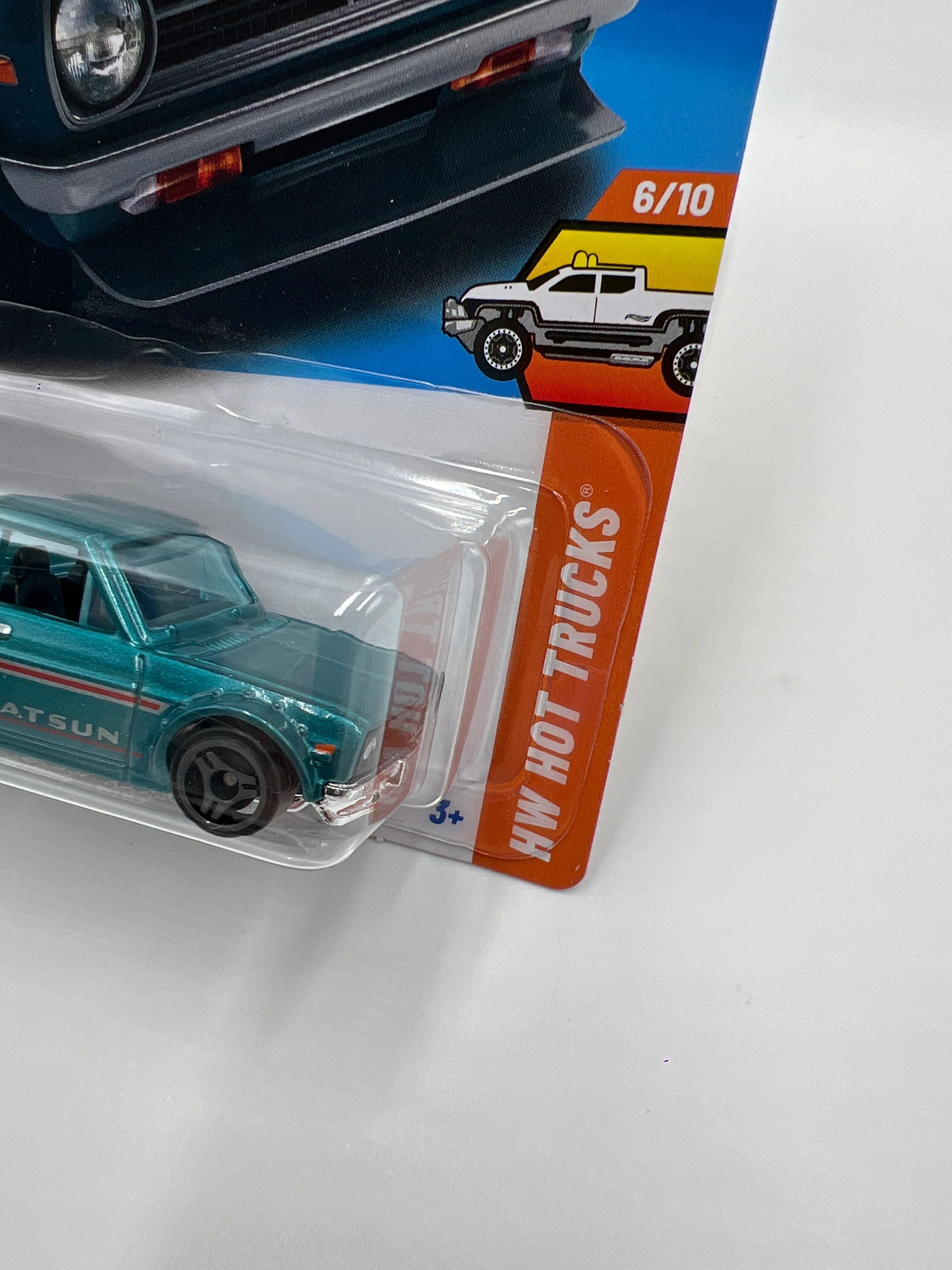 2025 Hot Wheels D Case #93 1975 Datsun Sunny Truck B120 Blue 88G - Image 3