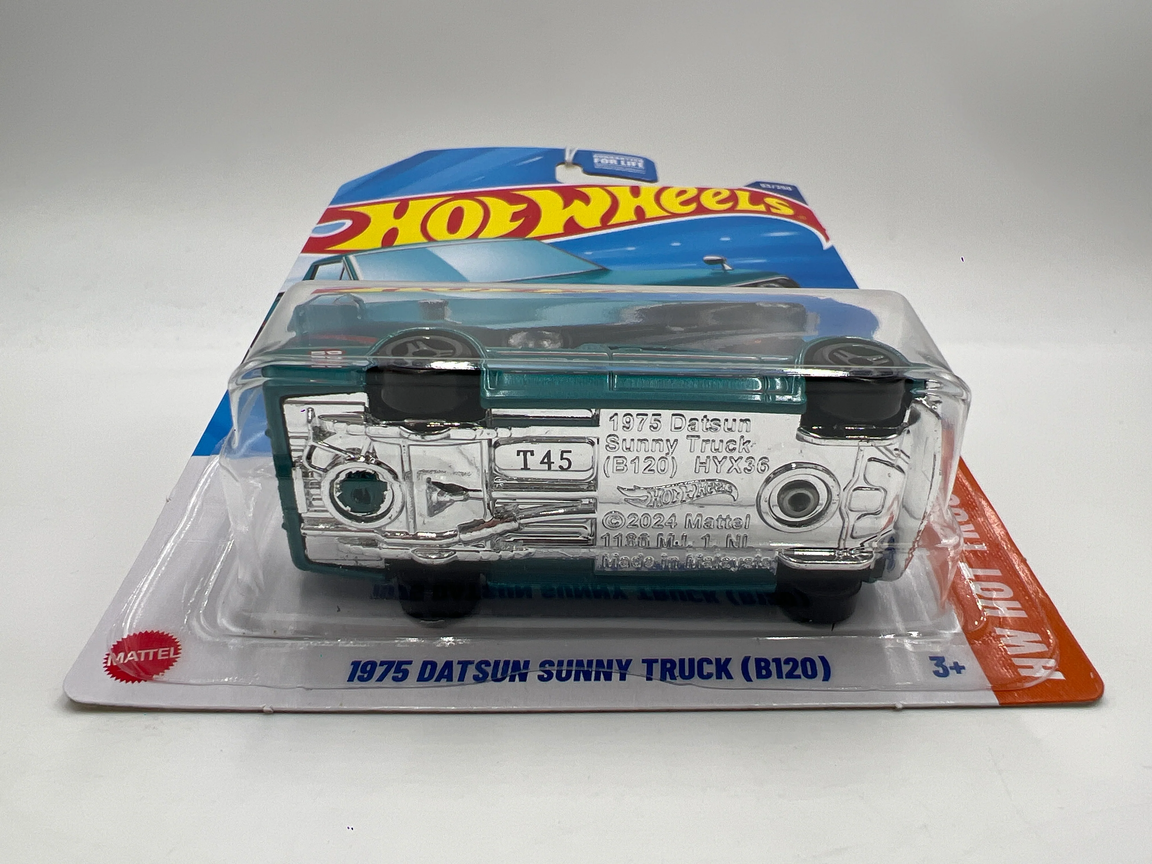 2025 Hot Wheels D Case #93 1975 Datsun Sunny Truck B120 Blue 88G - Image 5