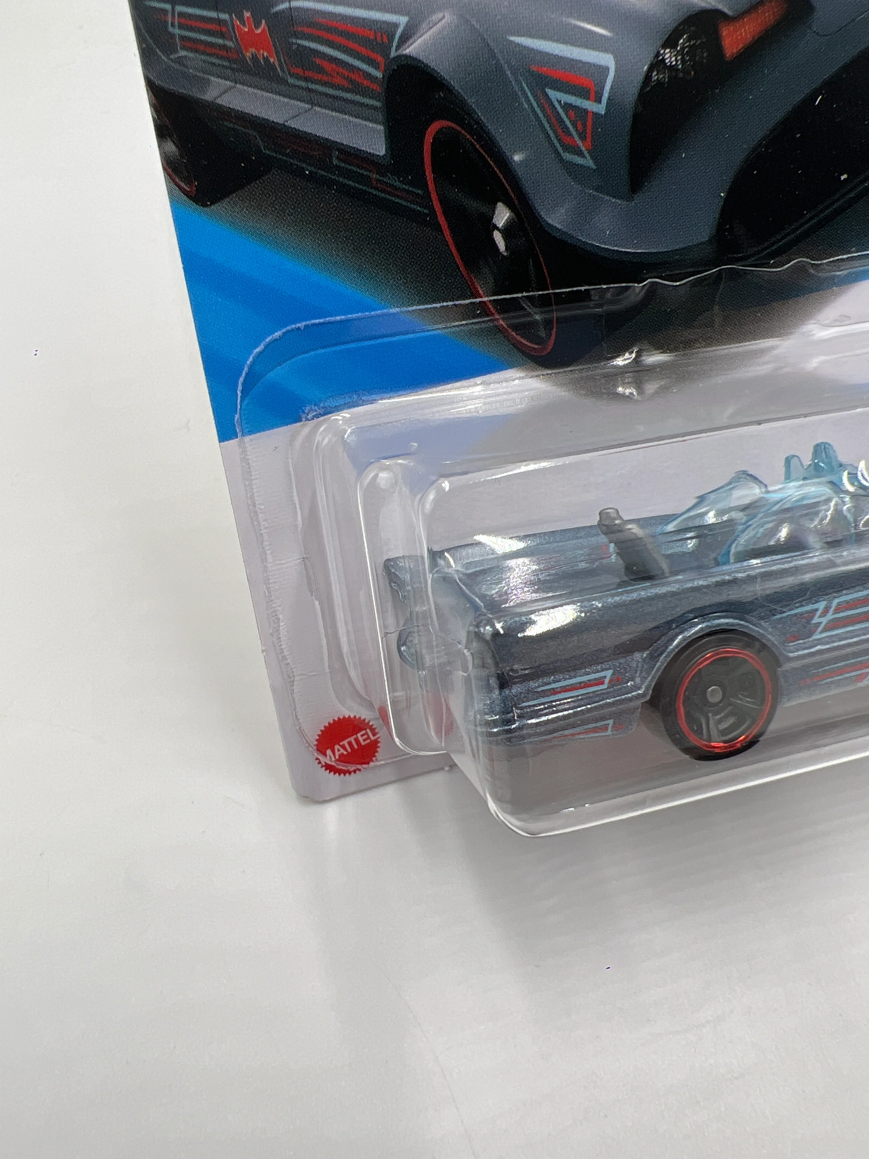 2025 Hot Wheels F Case HW Batman #103 TV Series Batmobile Blue 117E - Image 5