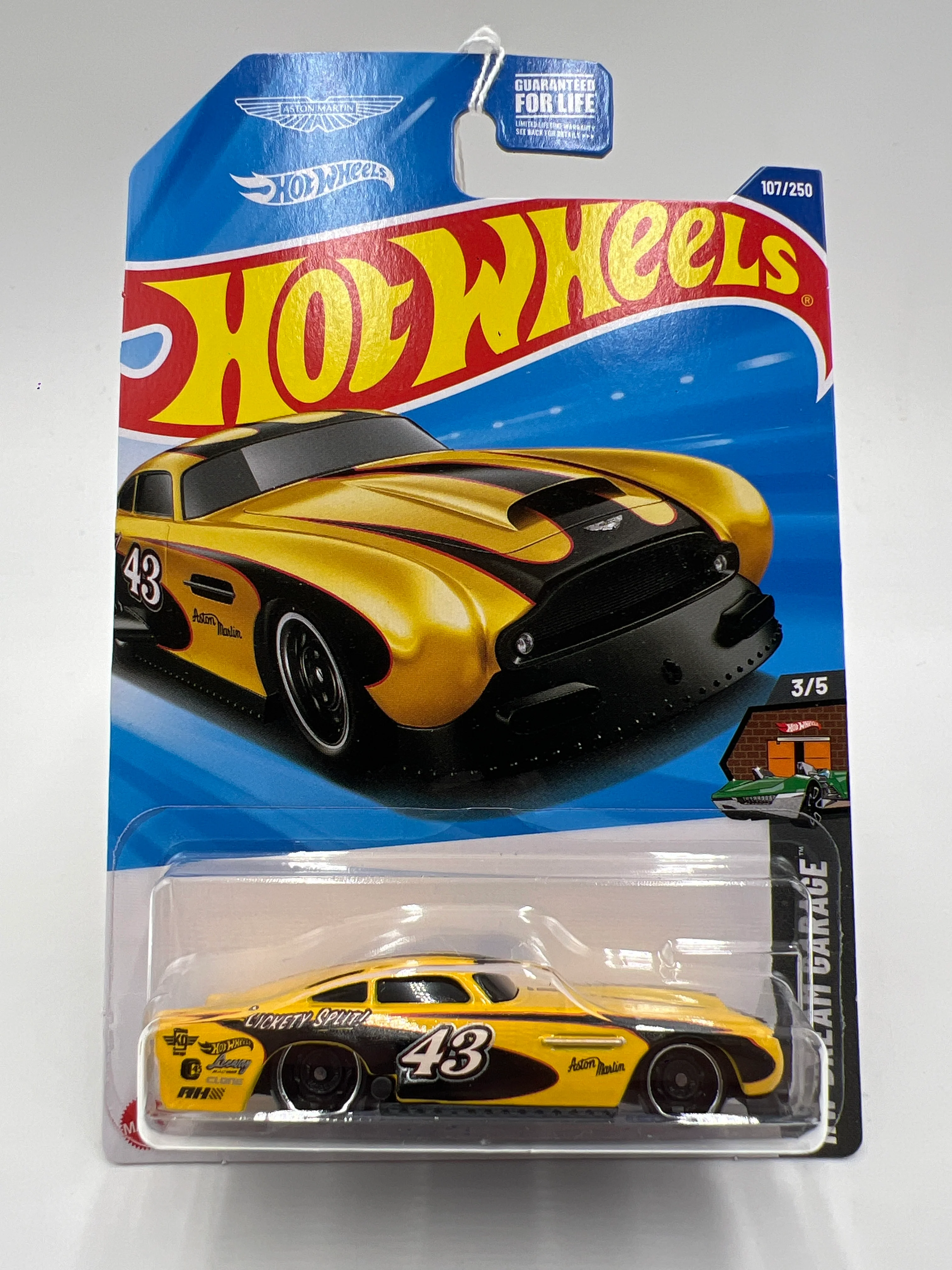 2025 Hot Wheels Garage #107 Aston Martin DB4GT High-Speed Edition Yellow 67A