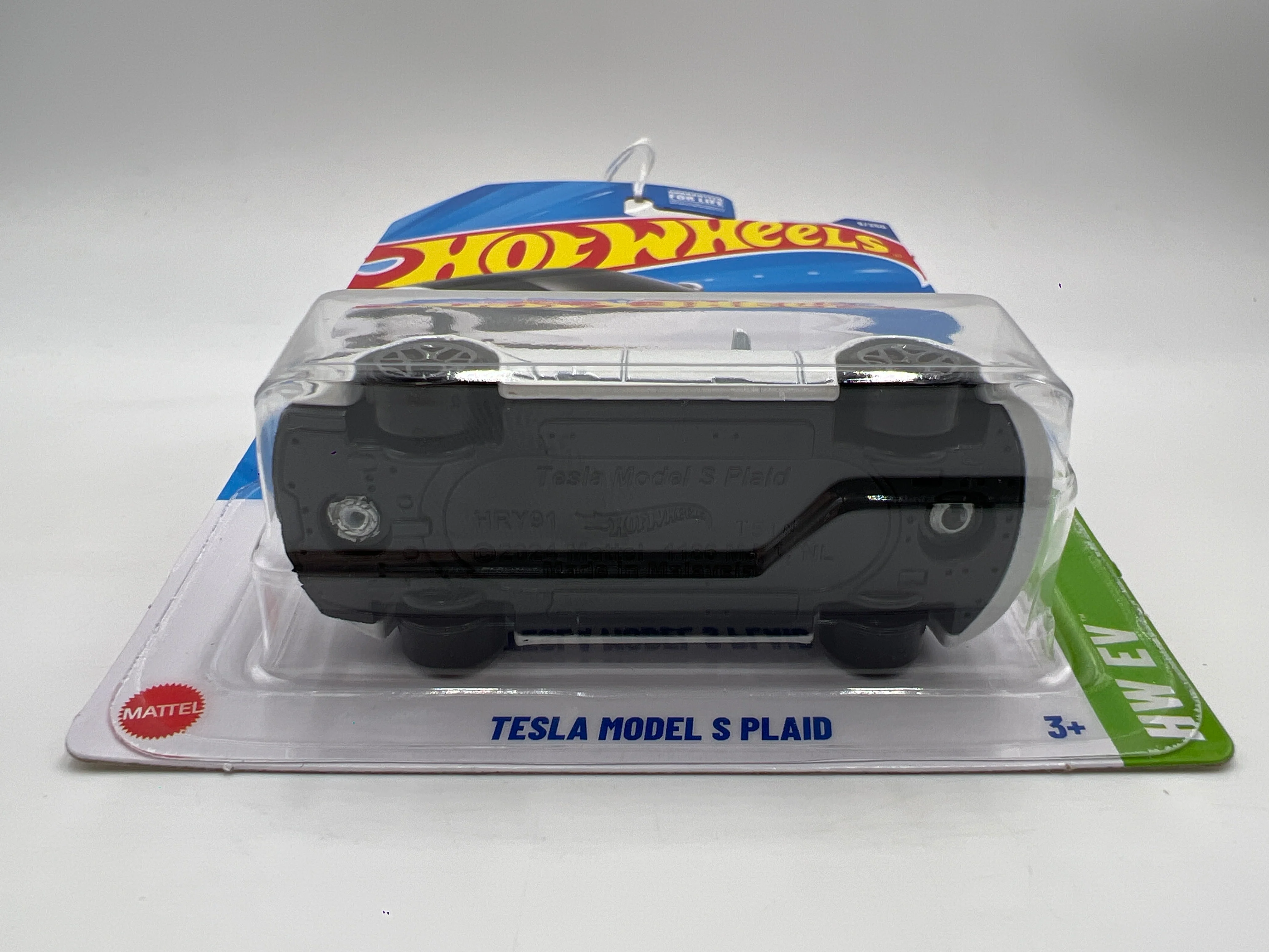 2025 Hot Wheels F Case HW EV #9 Tesla Model S Plaid White 48H - Image 6