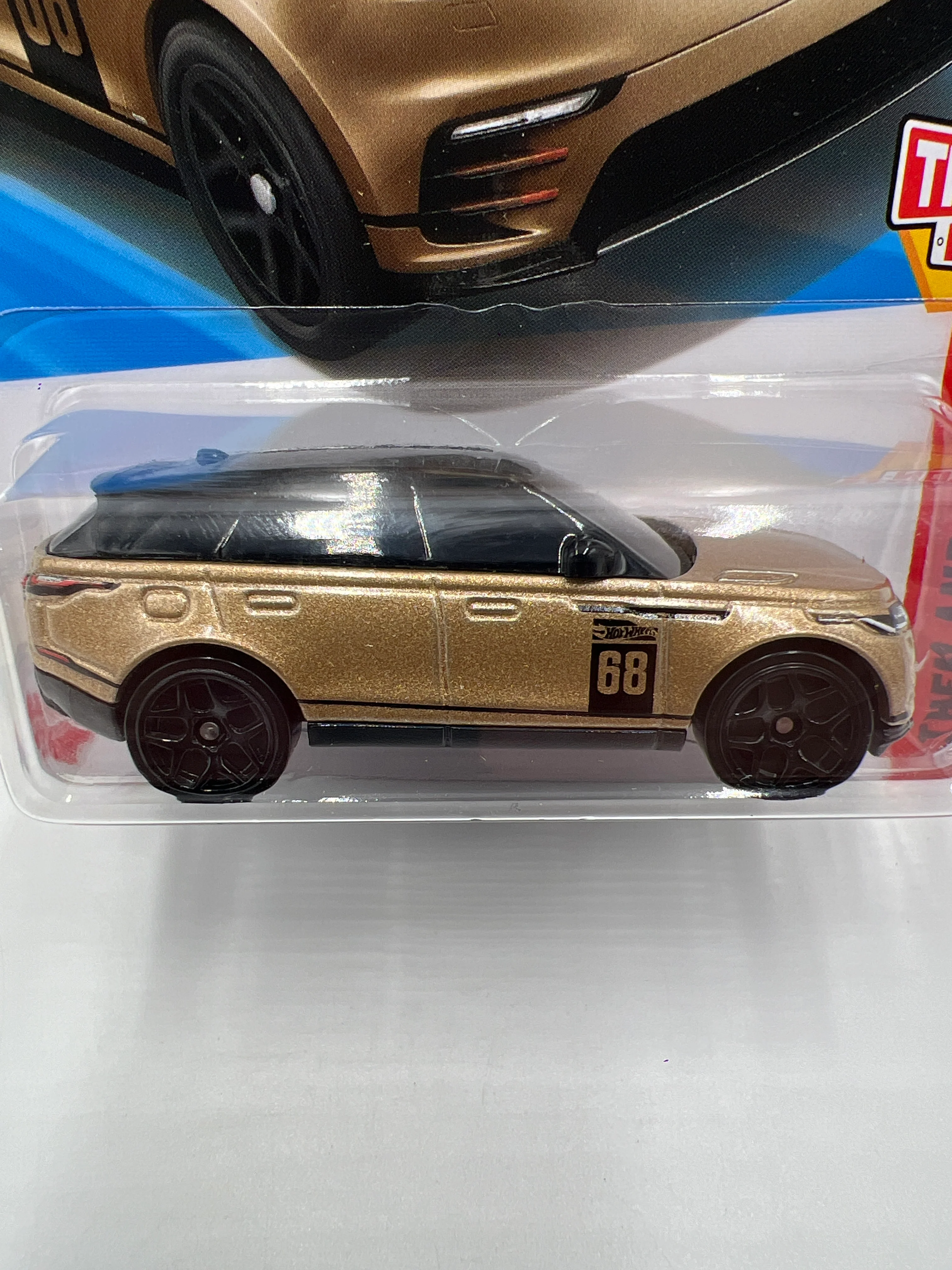 2025 Hot Wheels F Case Then And Now #122 Range Rover Velar Gold 64A - Image 3