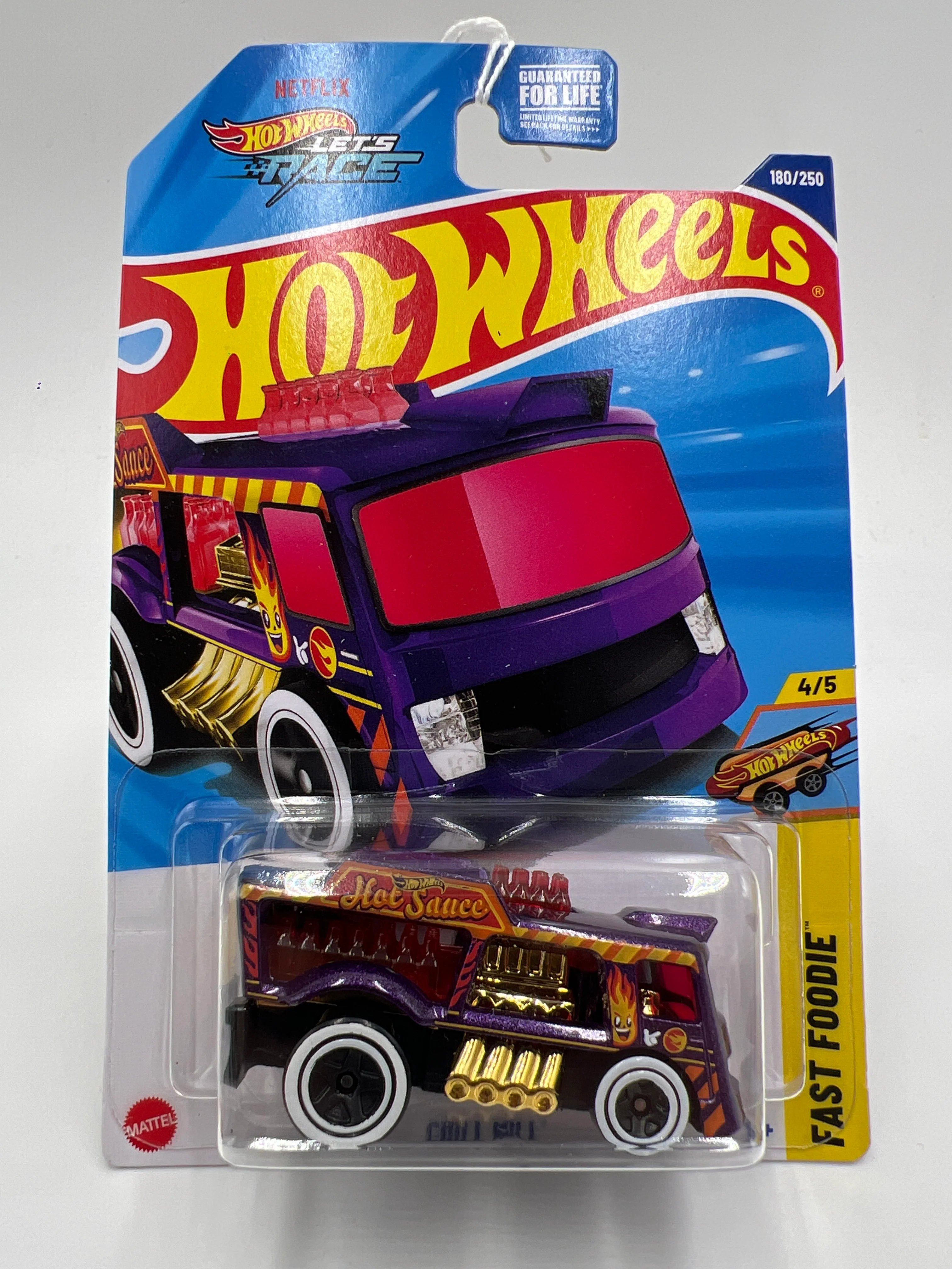 2025 Hot Wheels H Case Treasure Hunt Fast Foodie #180 Chill Mill Purple 274E